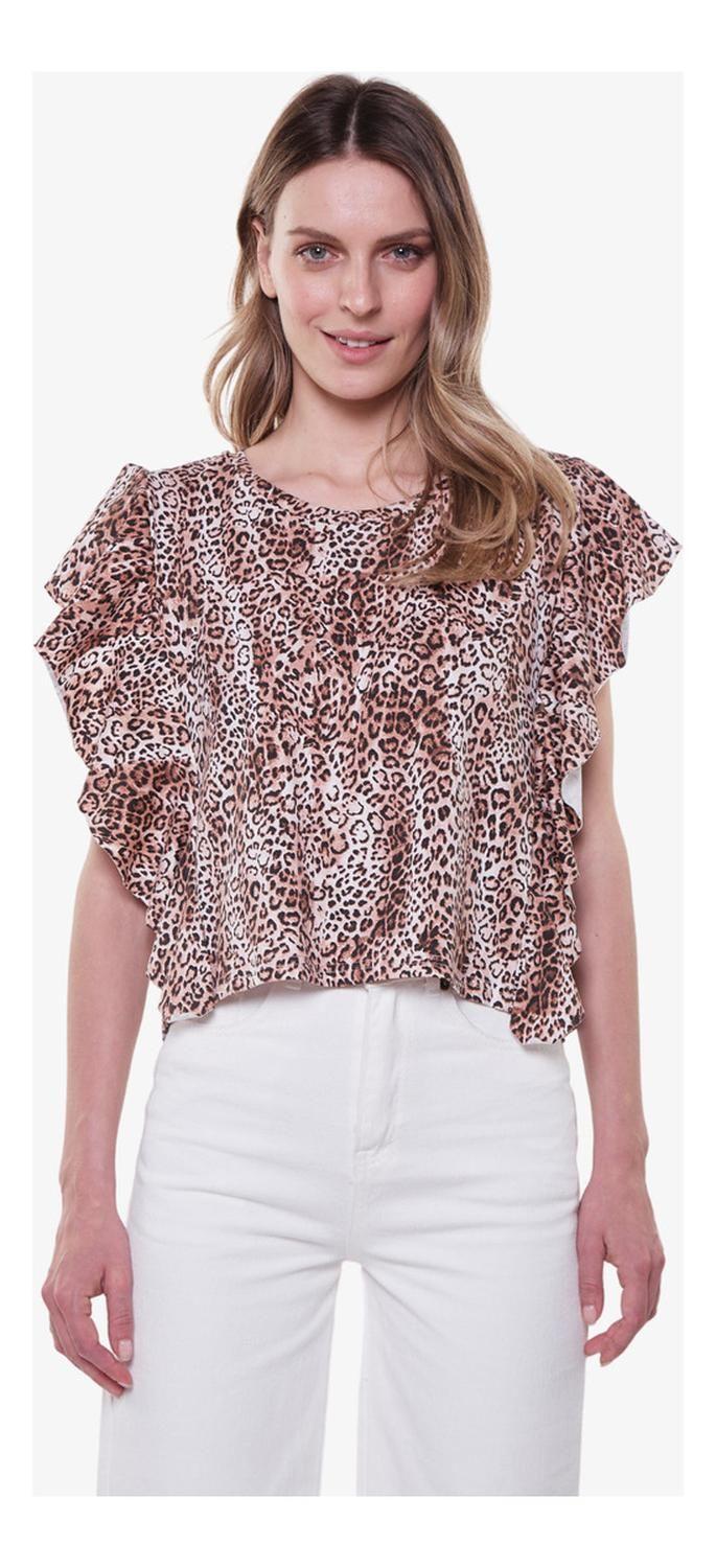 Polera Juanita Animal Print-1