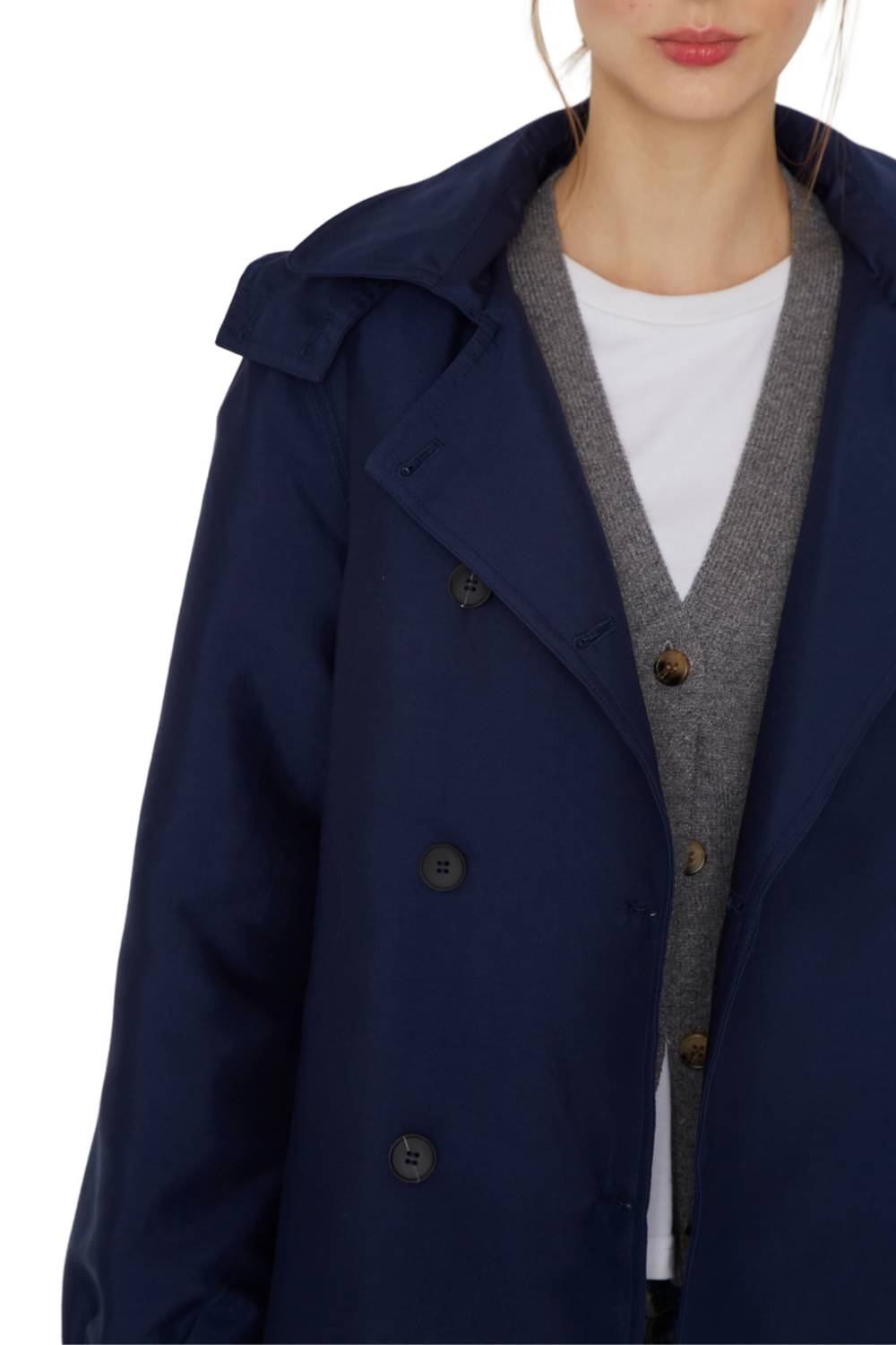 Trench Coat Royal azul Jacinta Tienda-5