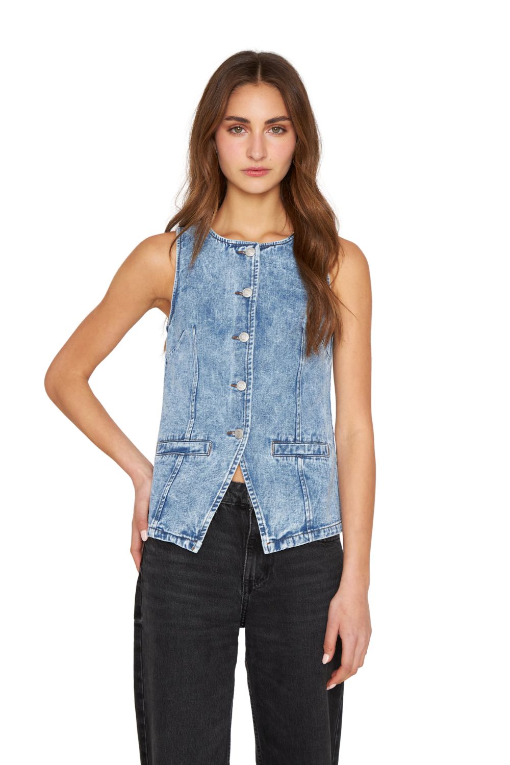 Vest Alicia azul Jacinta Tienda-0