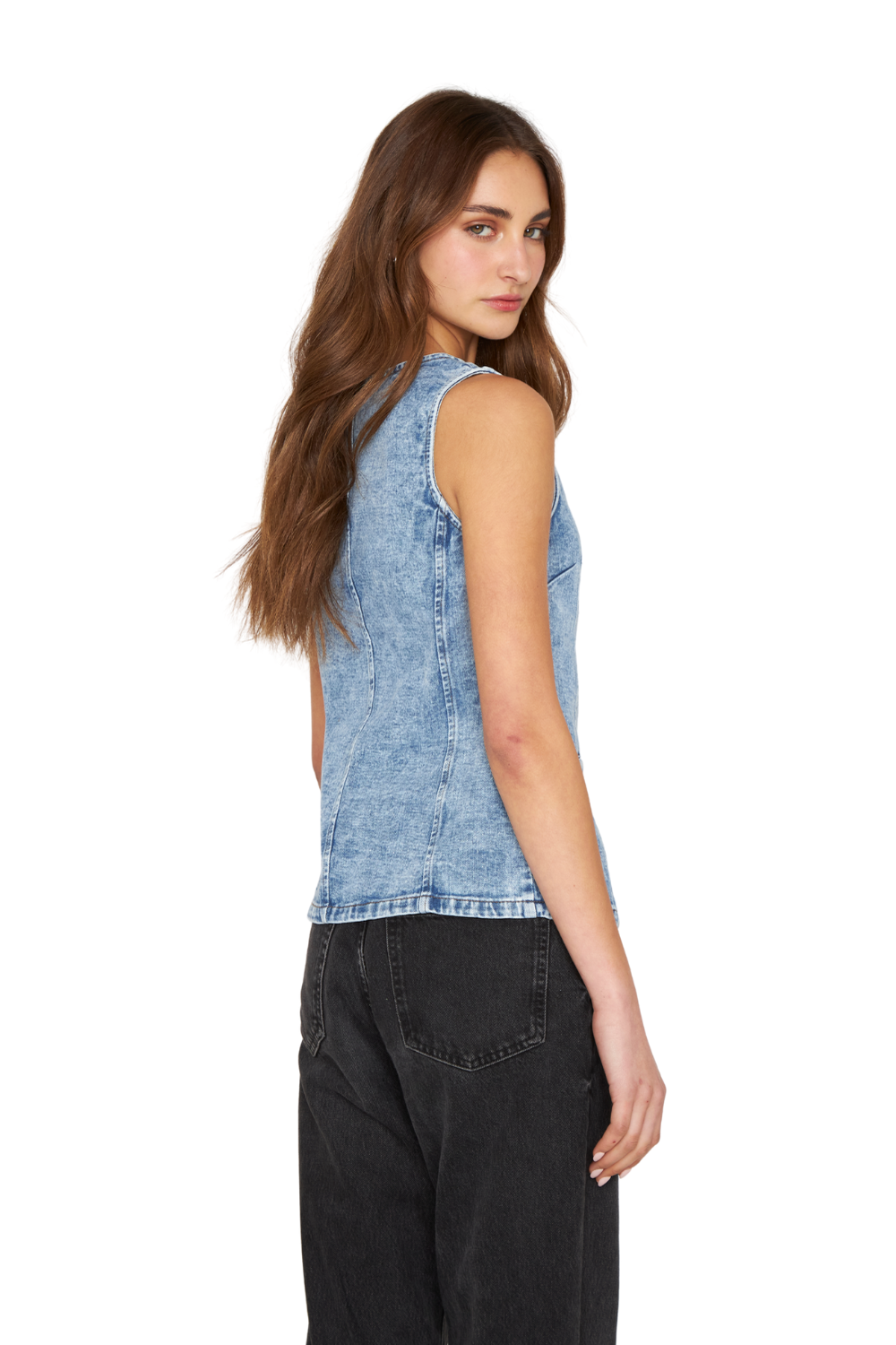 Vest Alicia azul Jacinta Tienda-2