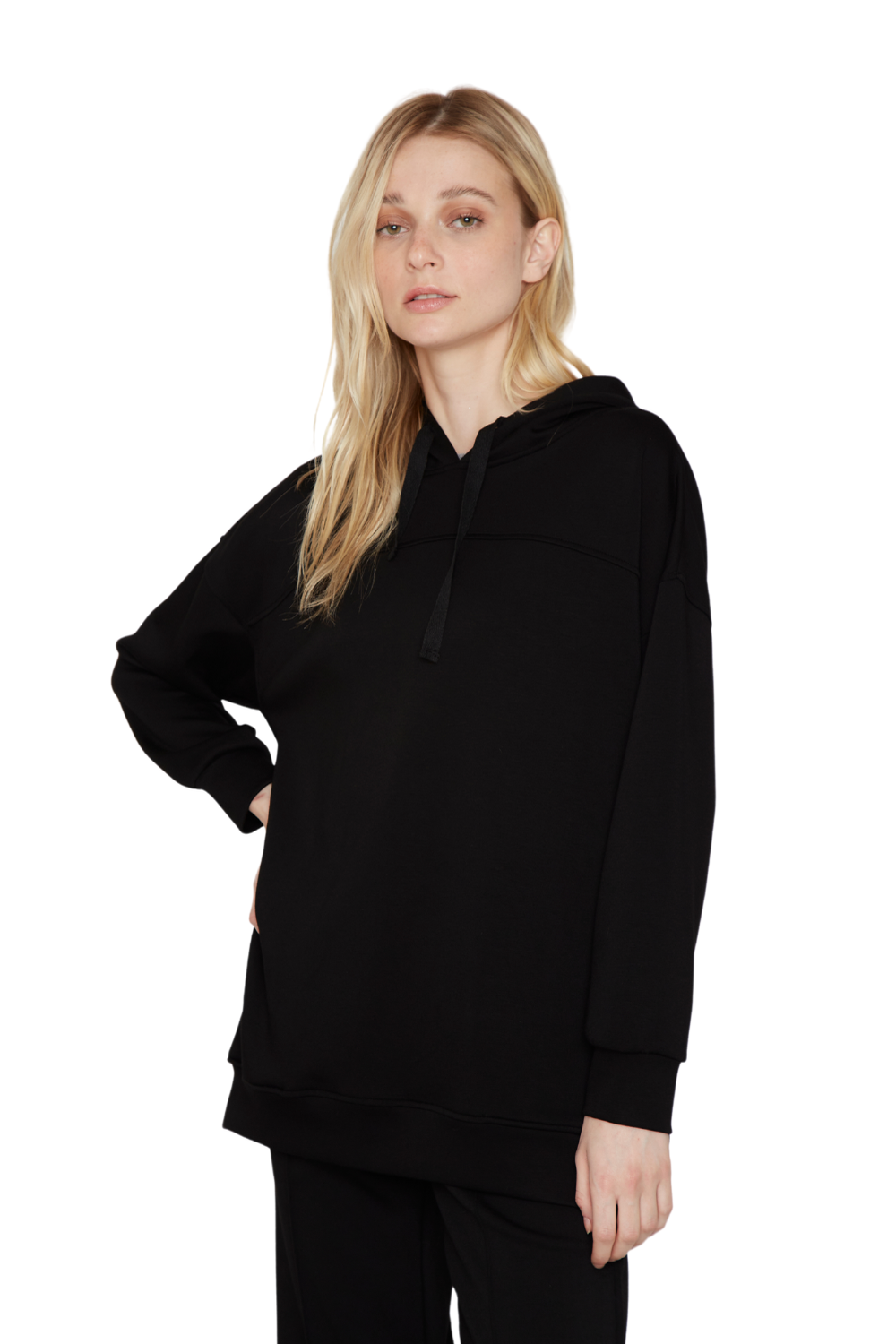 Hoodie Summer Negro Jacinta Tienda-1