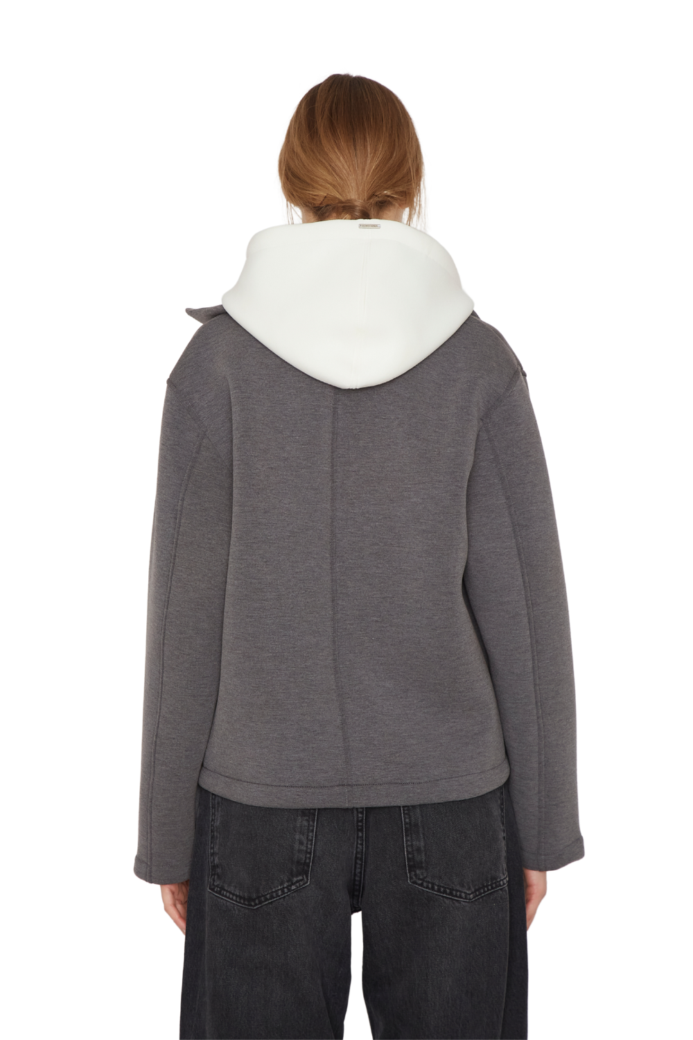Bomber Hoodie gris Jacinta Tienda-5