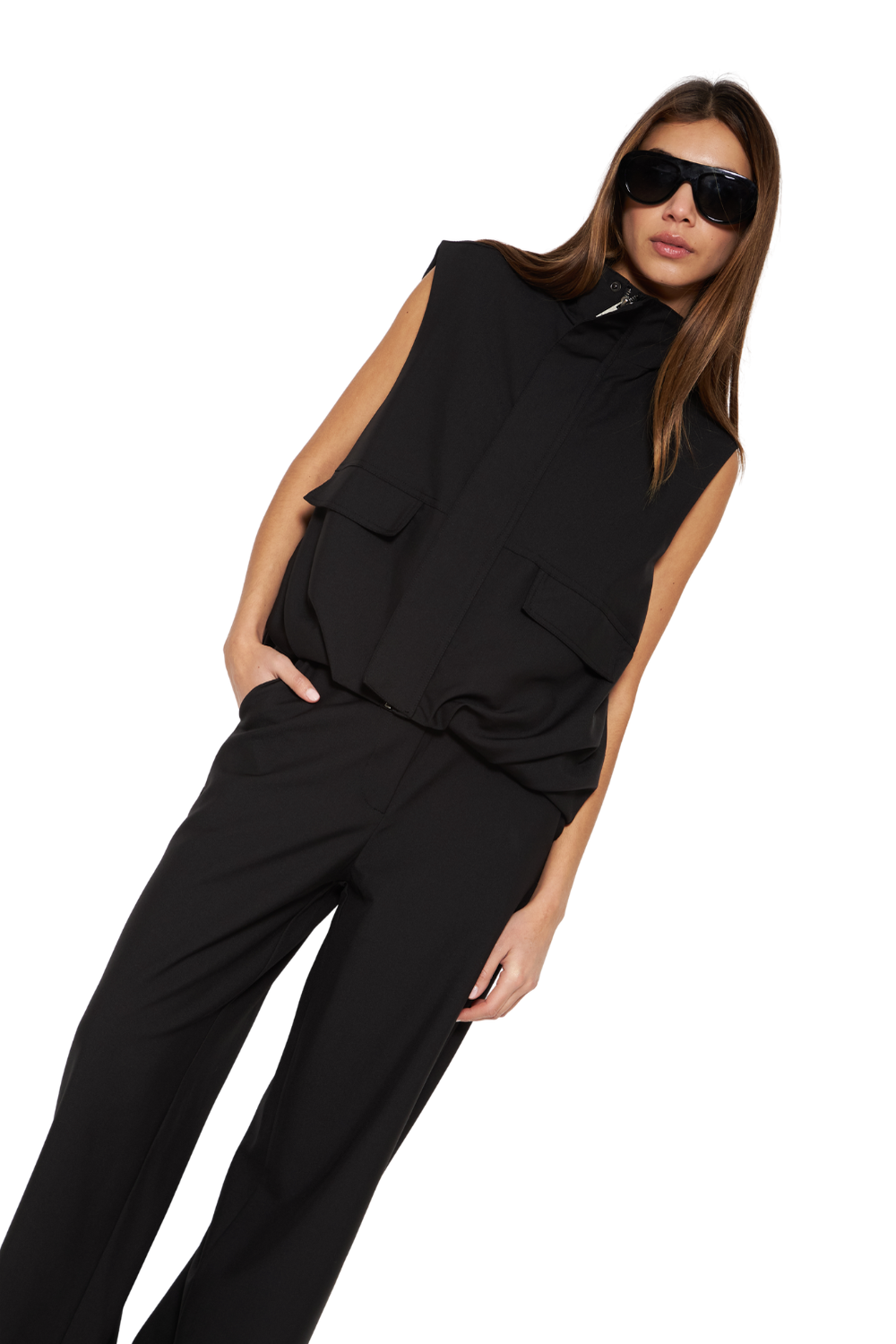Pantalón Alana negro Jacinta Tienda-4