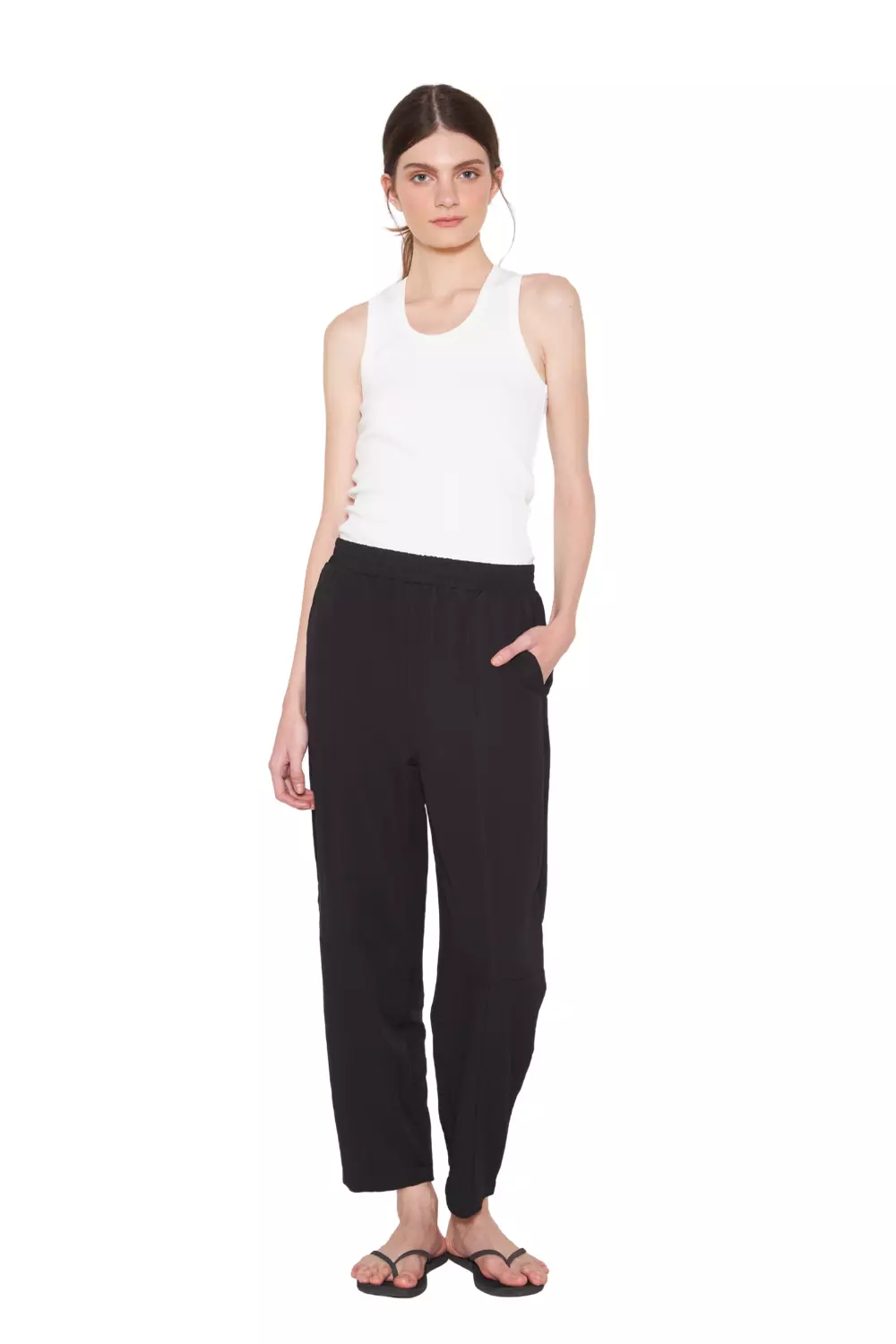 Pantalón Amalia negro Jacinta Tienda-0