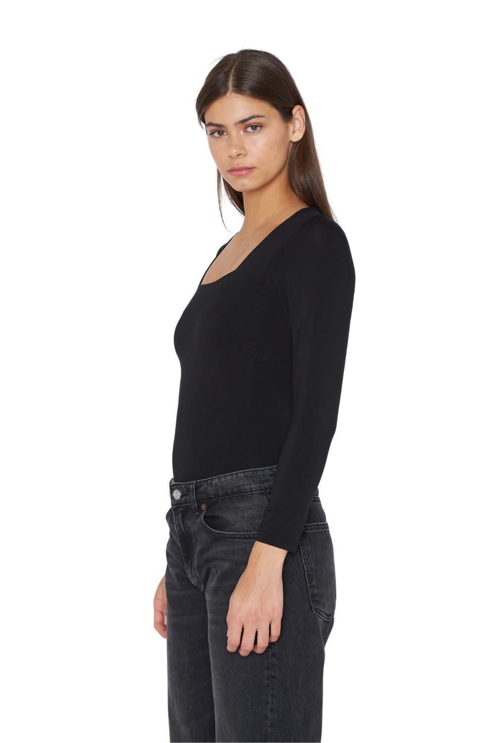 Polera Emilia negra Jacinta Tienda-2