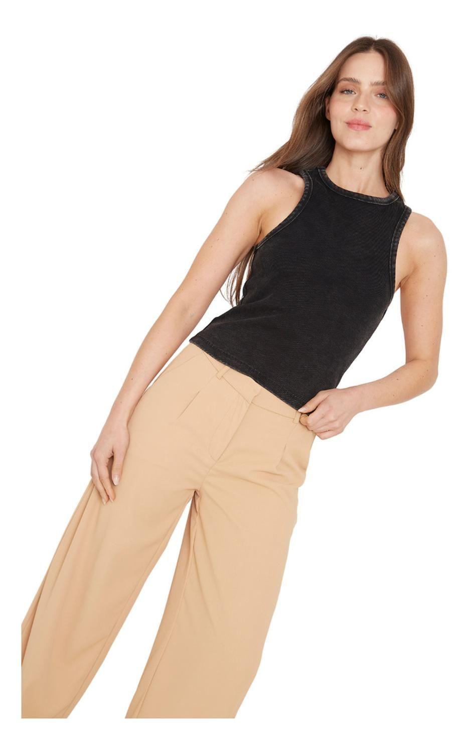 Pantalón Lupe Camel Jacinta Tienda-2