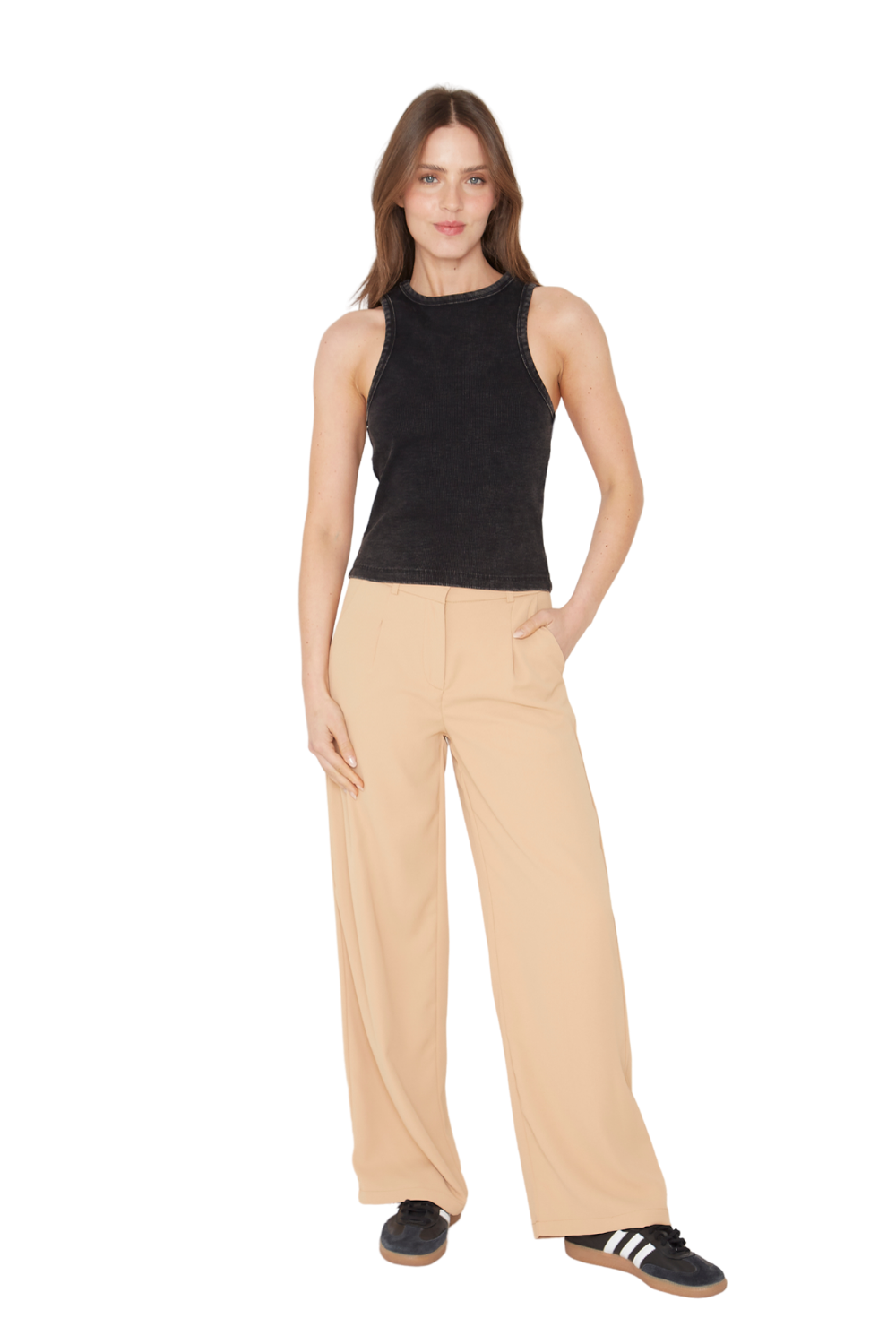 Pantalón Lupe Camel Jacinta Tienda-0