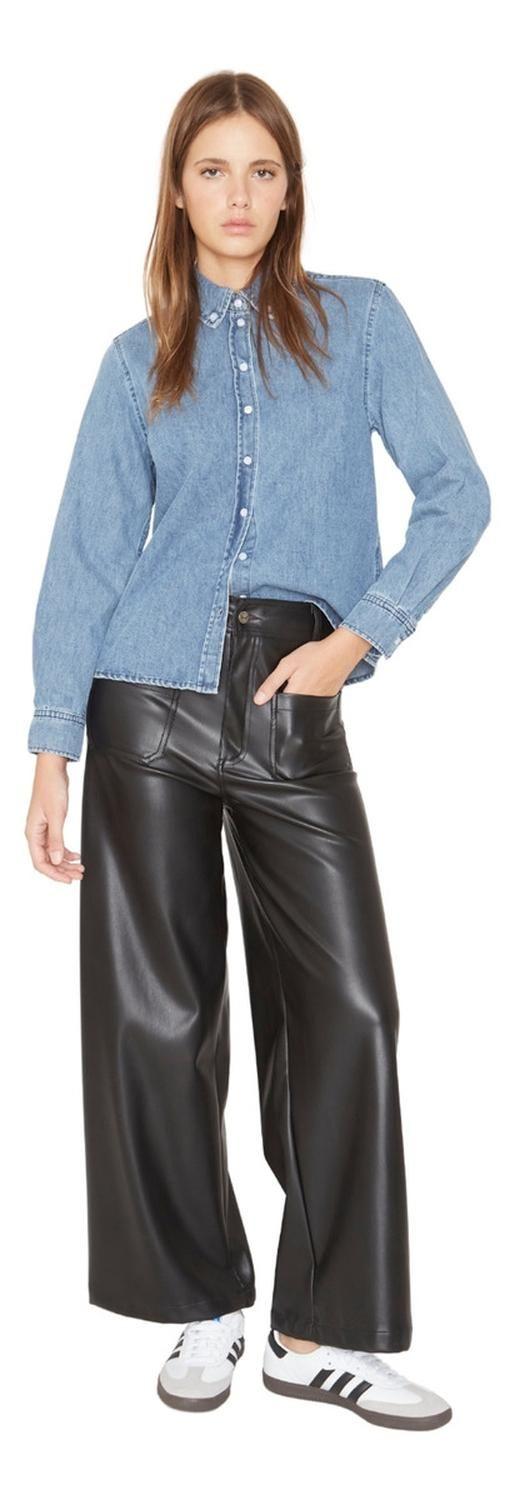 Pantalón Kylie Ii Negro Jacinta Tienda-0