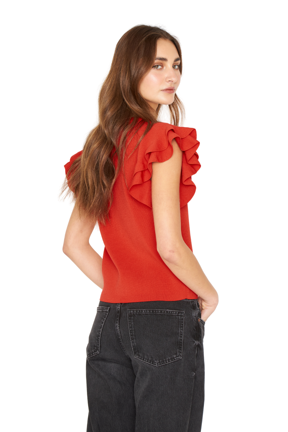 Polera Alitas roja Jacinta Tienda-3