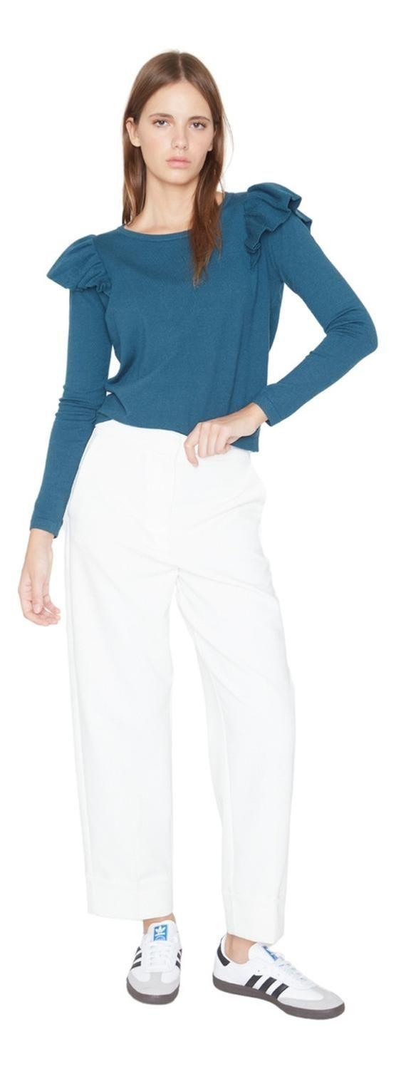 Chaleco Olimpia Iii Petróleo Jacinta Tienda-3