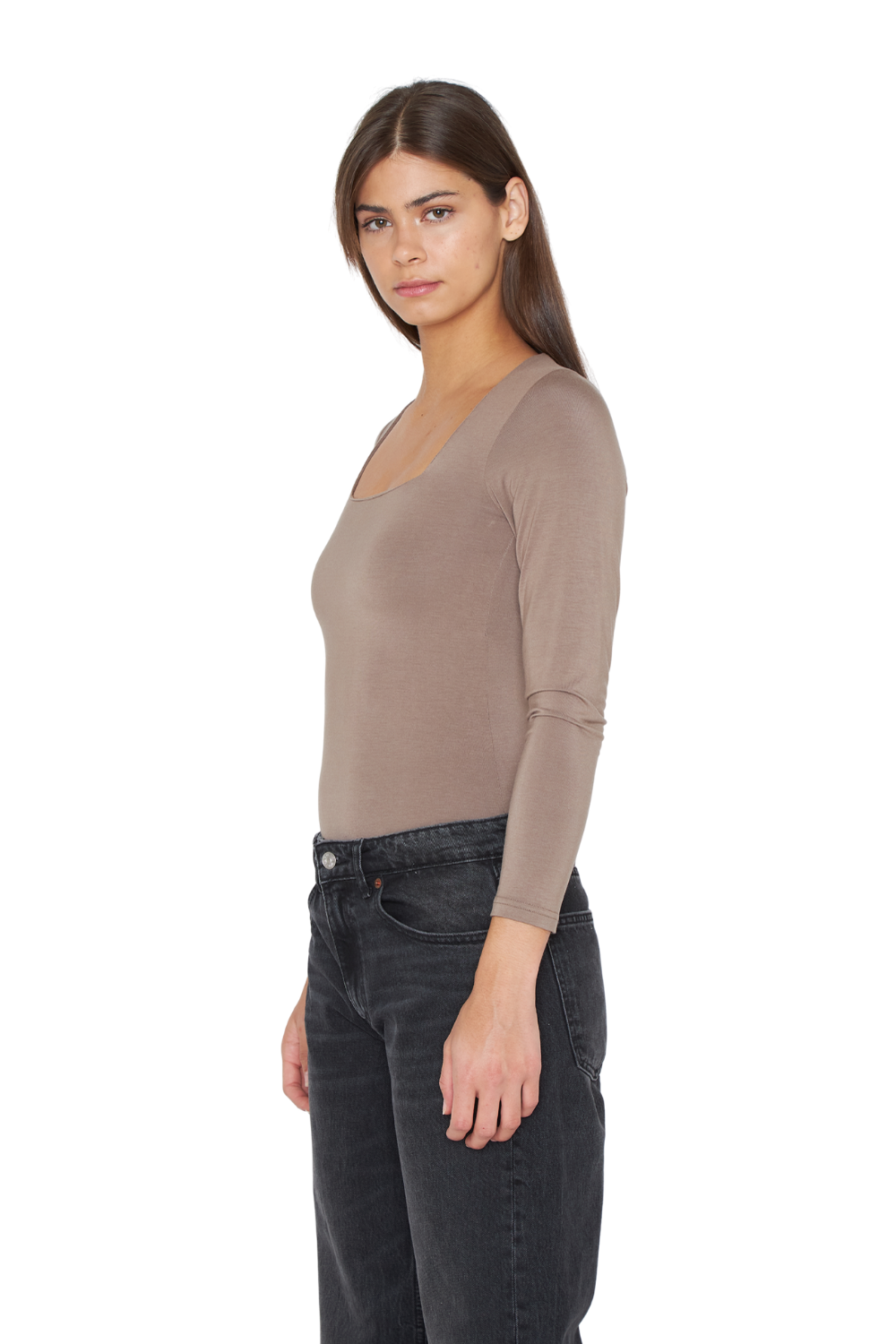 Polera Emilia café Jacinta Tienda-2