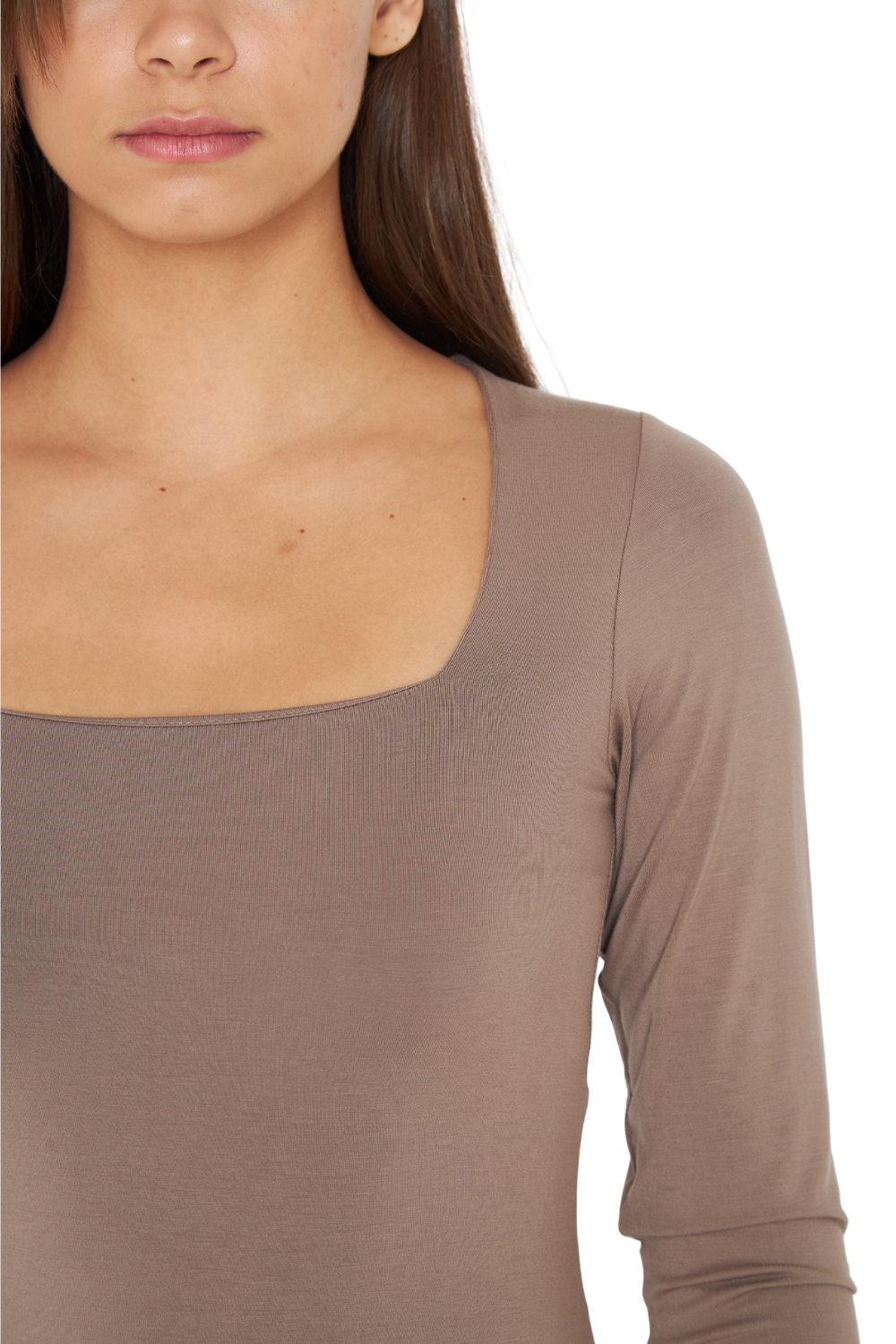 Polera Emilia café Jacinta Tienda-5