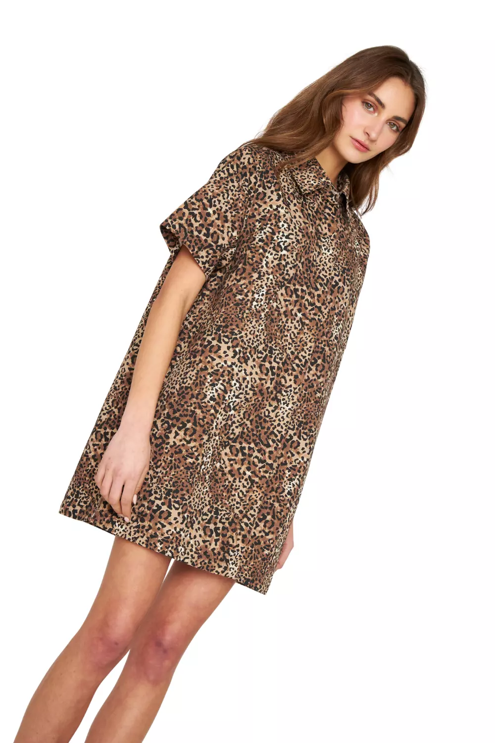 Vestido Alicia animal print Jacinta Tienda-1