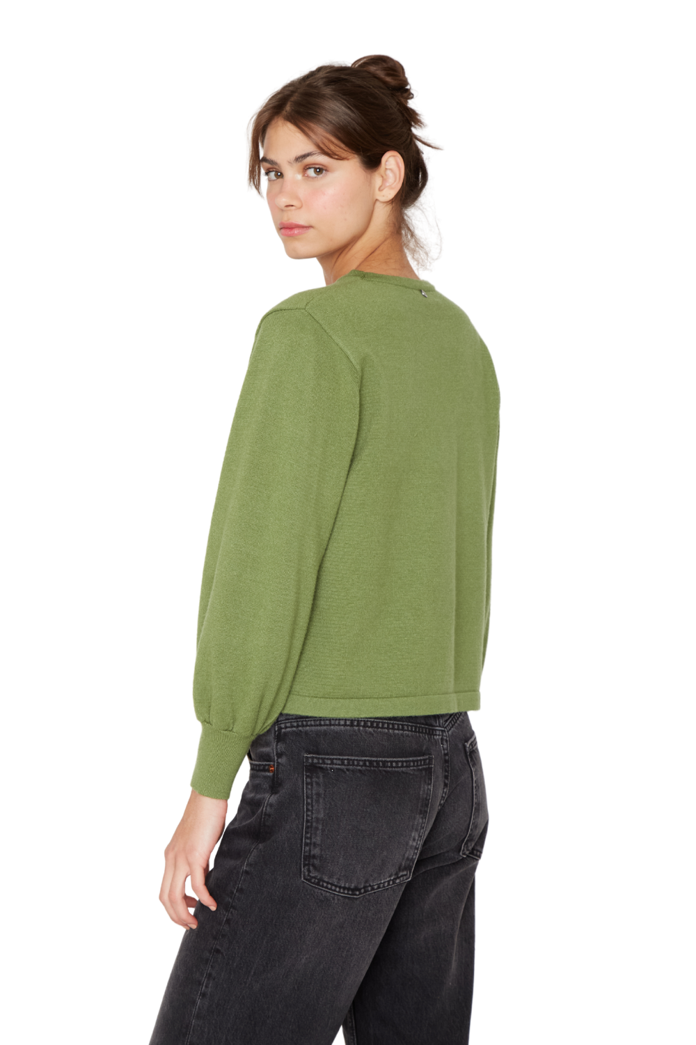 Chaleco Harper verde Jacinta Tienda-4