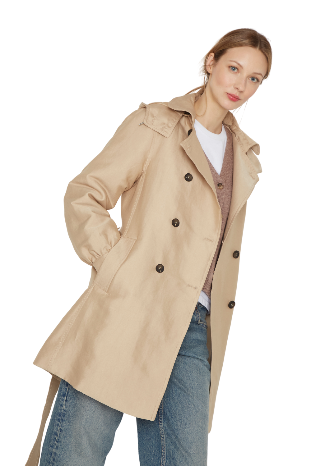 Trench Coat Royal crudo Jacinta Tienda-2