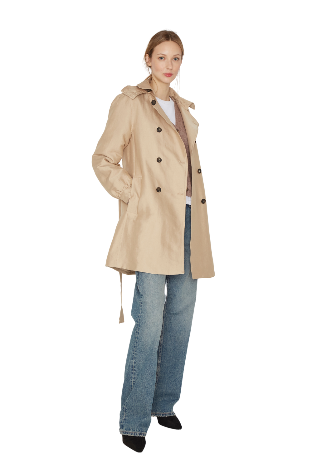 Trench Coat Royal crudo Jacinta Tienda-3