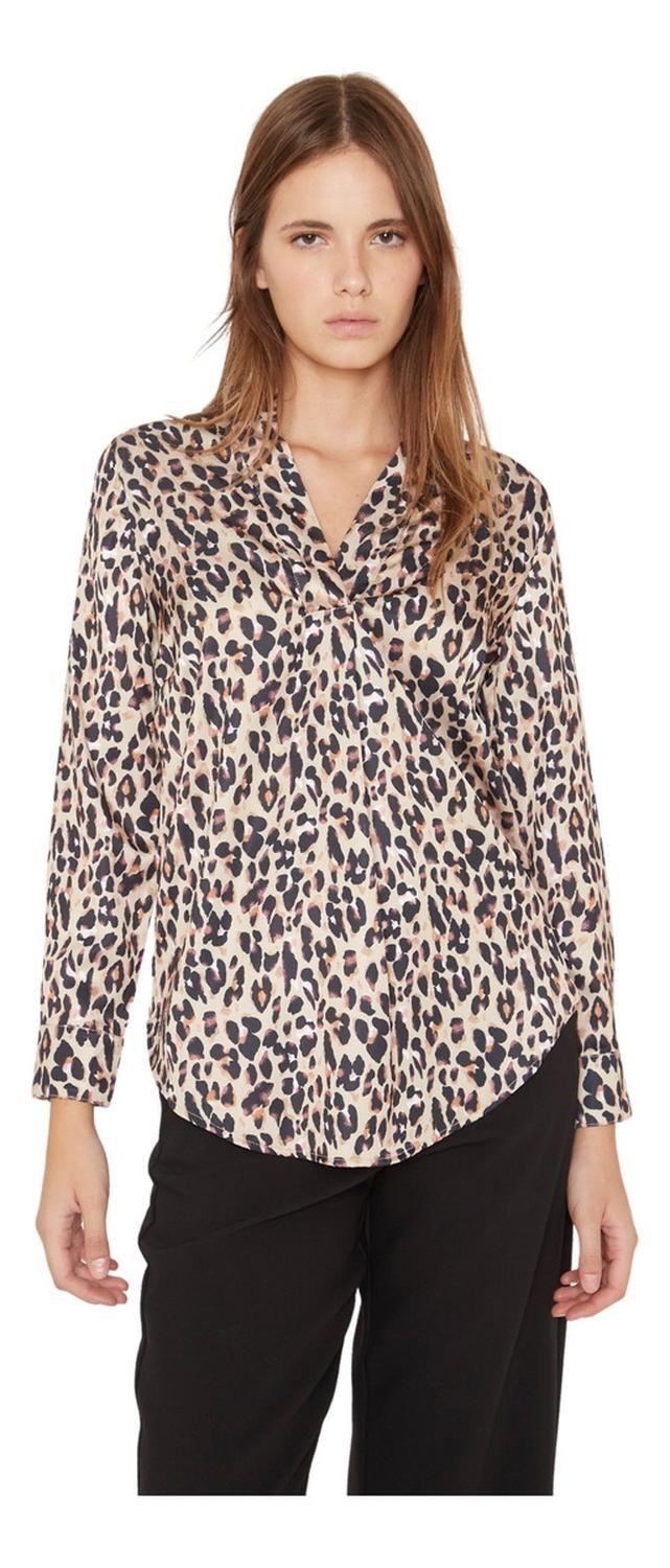 Blusa Lily Ii Animal Print Jacinta Tienda-3