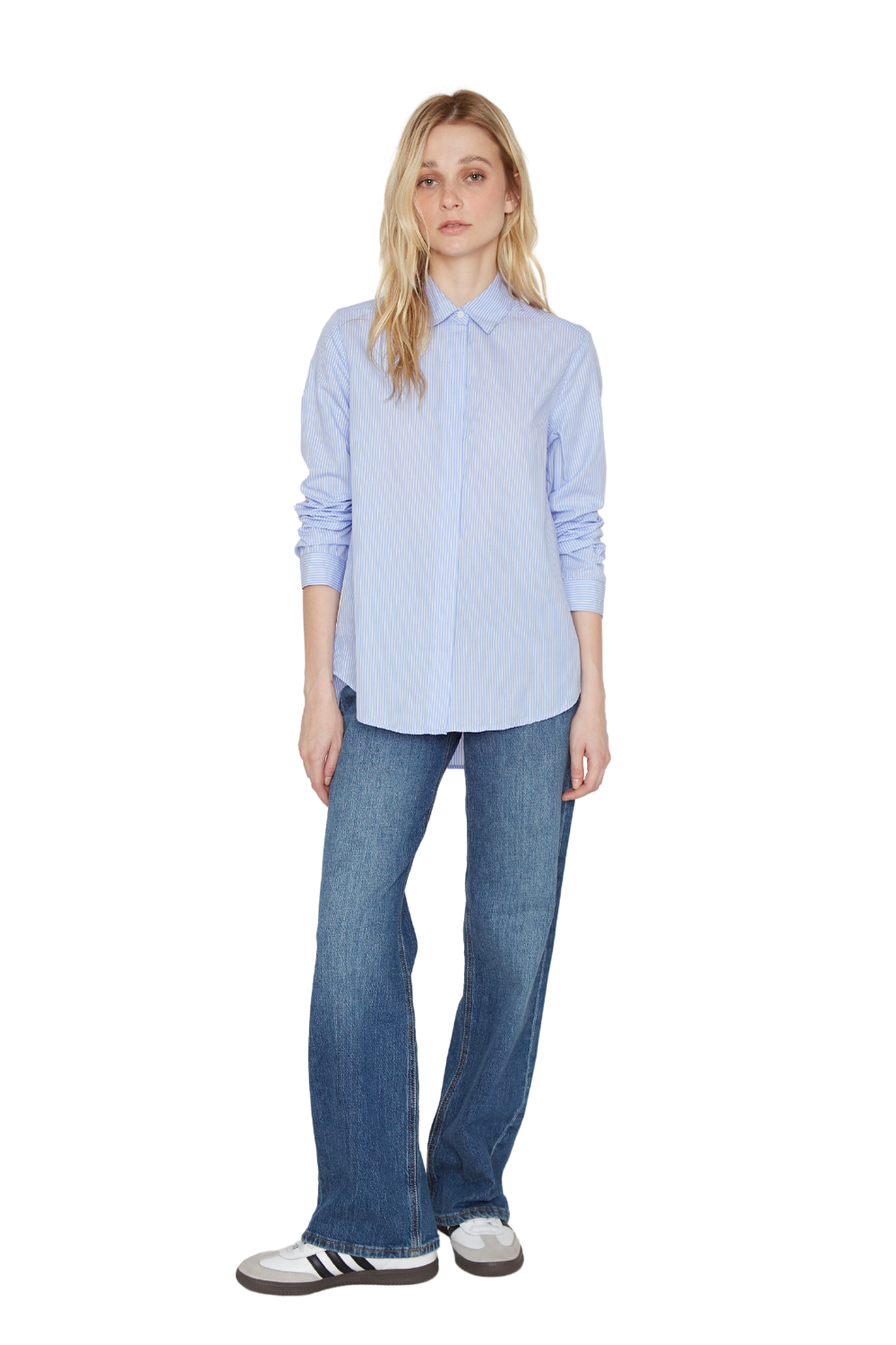 Camisa Cleo Azul Jacinta Tienda-3