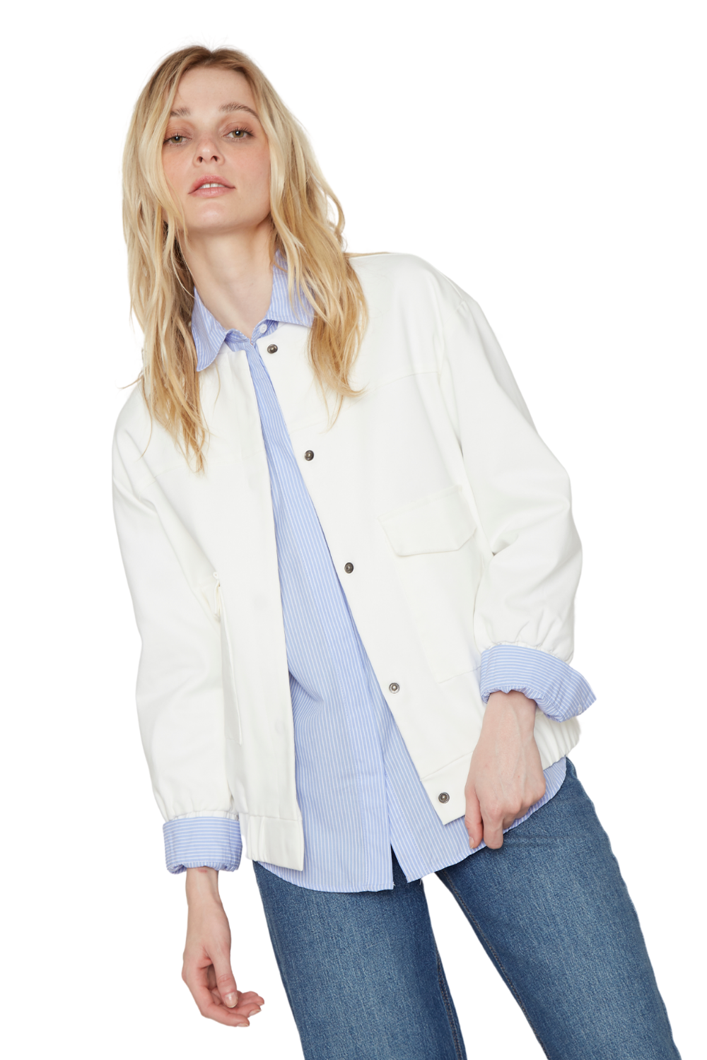 Camisa Cleo Azul Jacinta Tienda-6