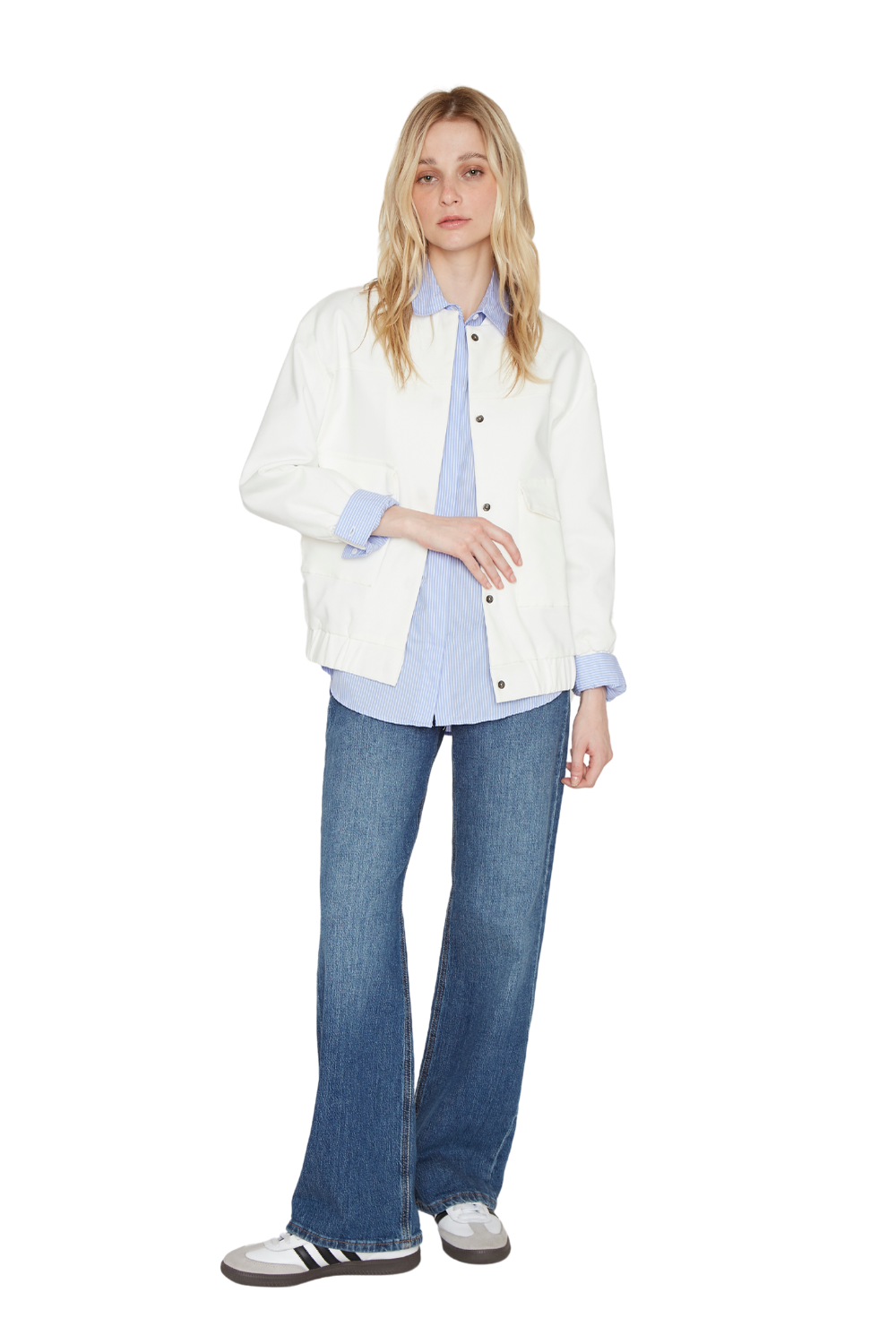 Camisa Cleo Azul Jacinta Tienda-7
