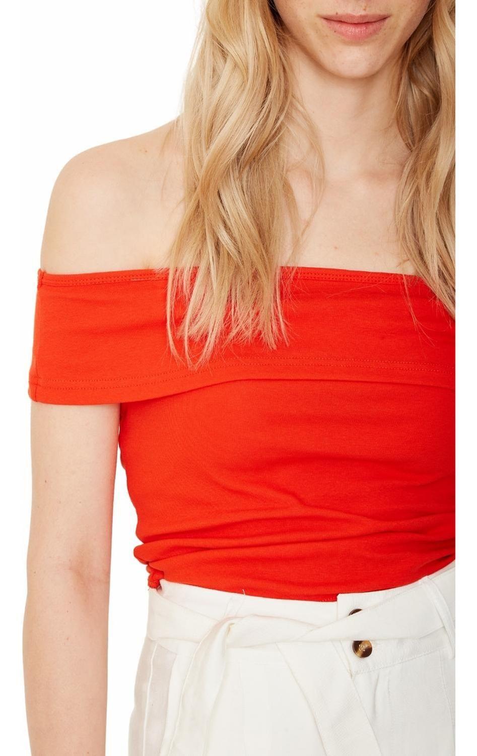 Polera Ester Coral Jacinta Tienda-5