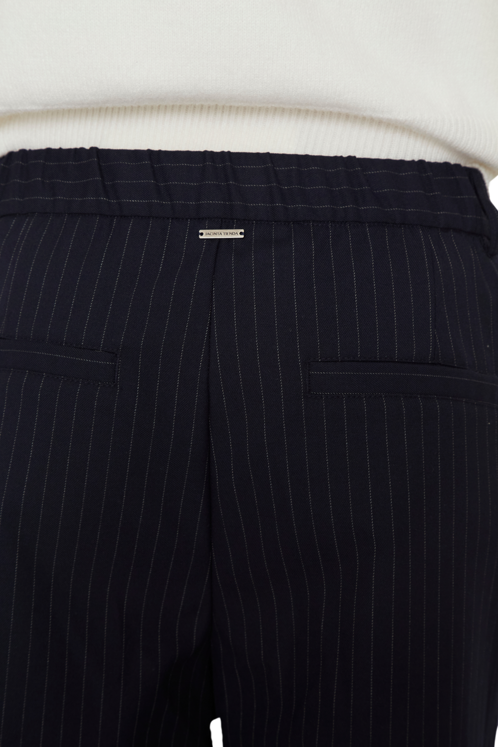 Pantalón Porter líneas azul Jacinta Tienda-6