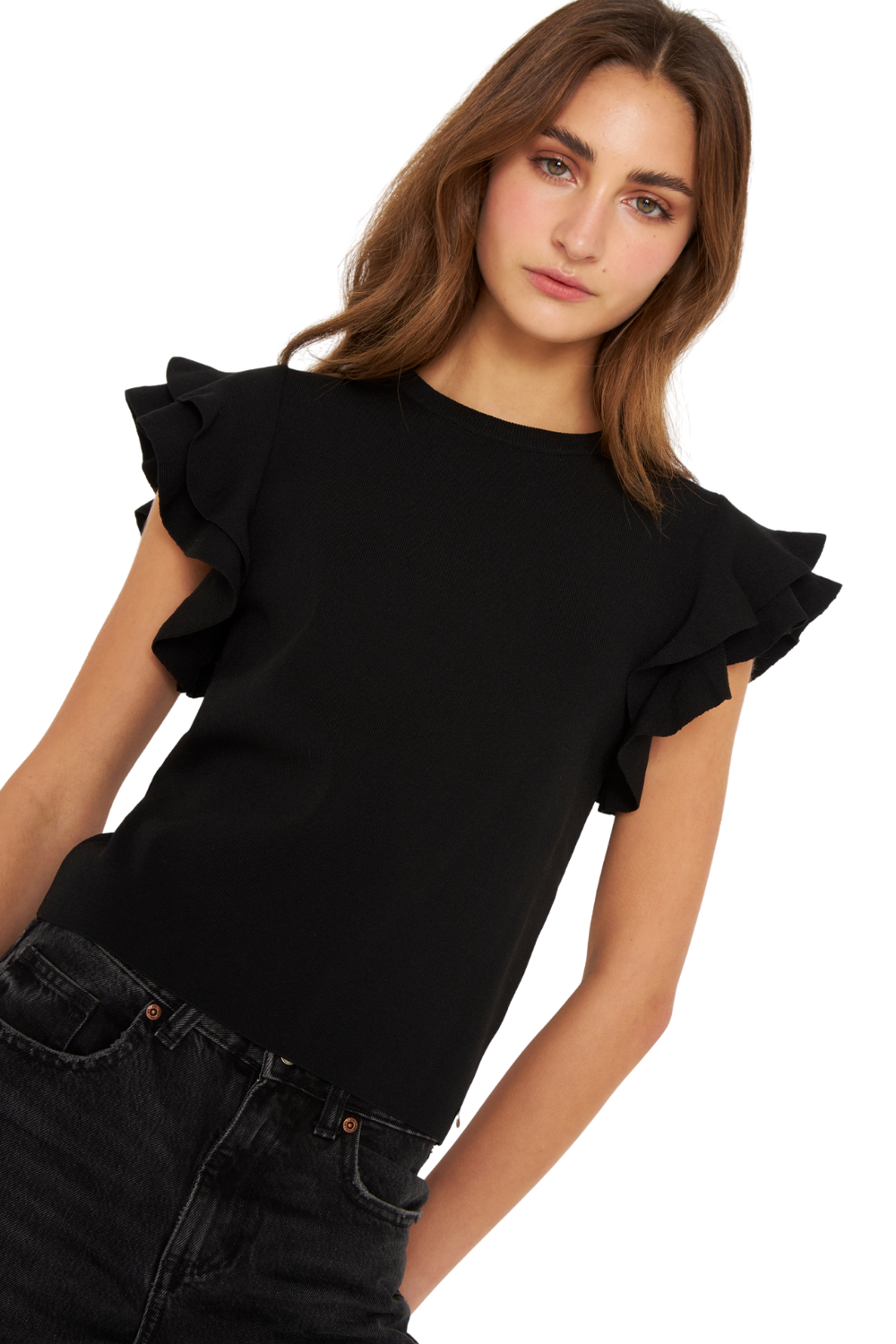 Polera Alitas negra Jacinta Tienda-4