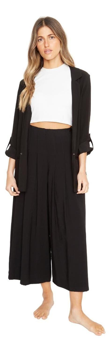 Blazer Olivia Ii Negro Jacinta Tienda-6