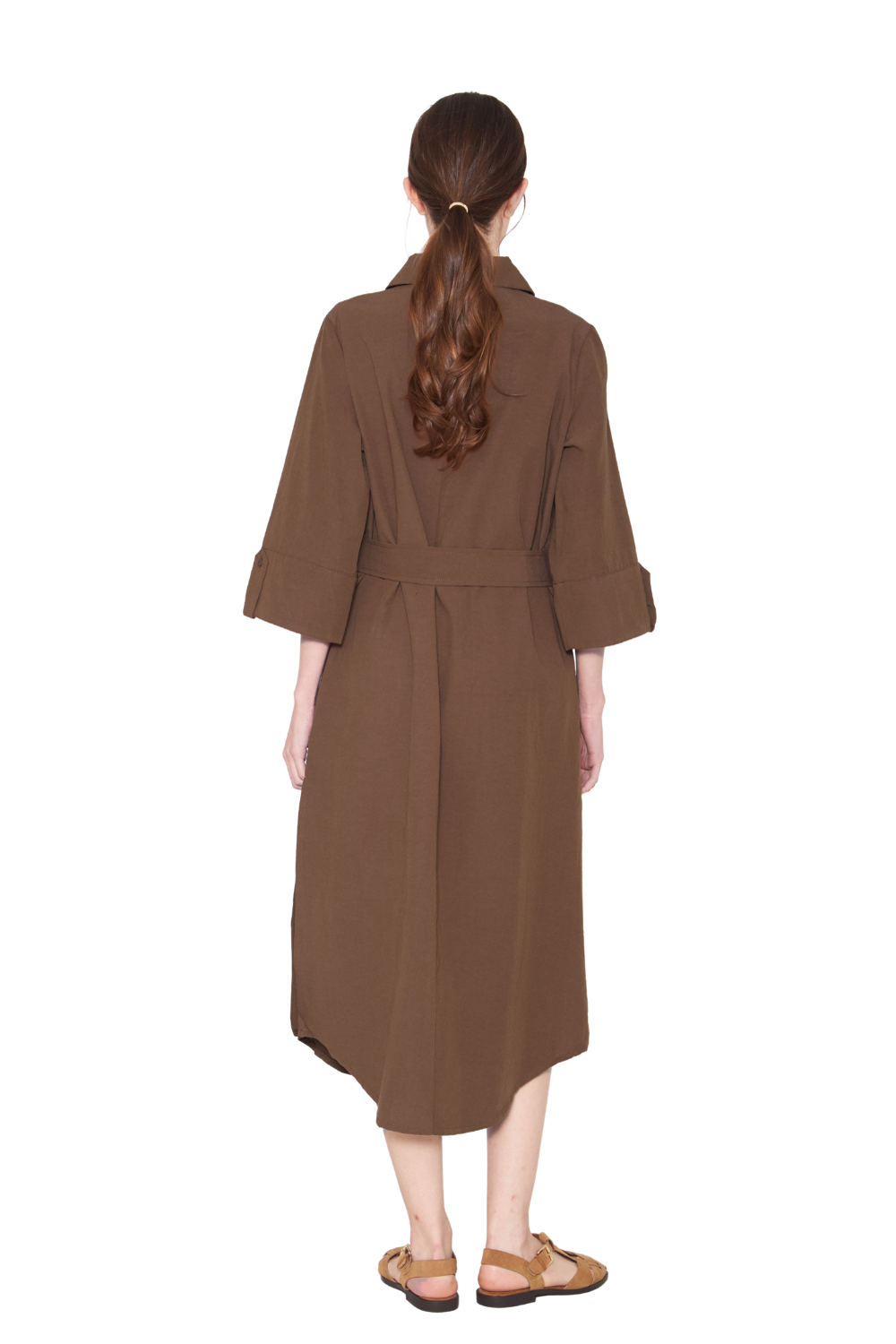 Vestido Amalia café Jacinta Tienda-4