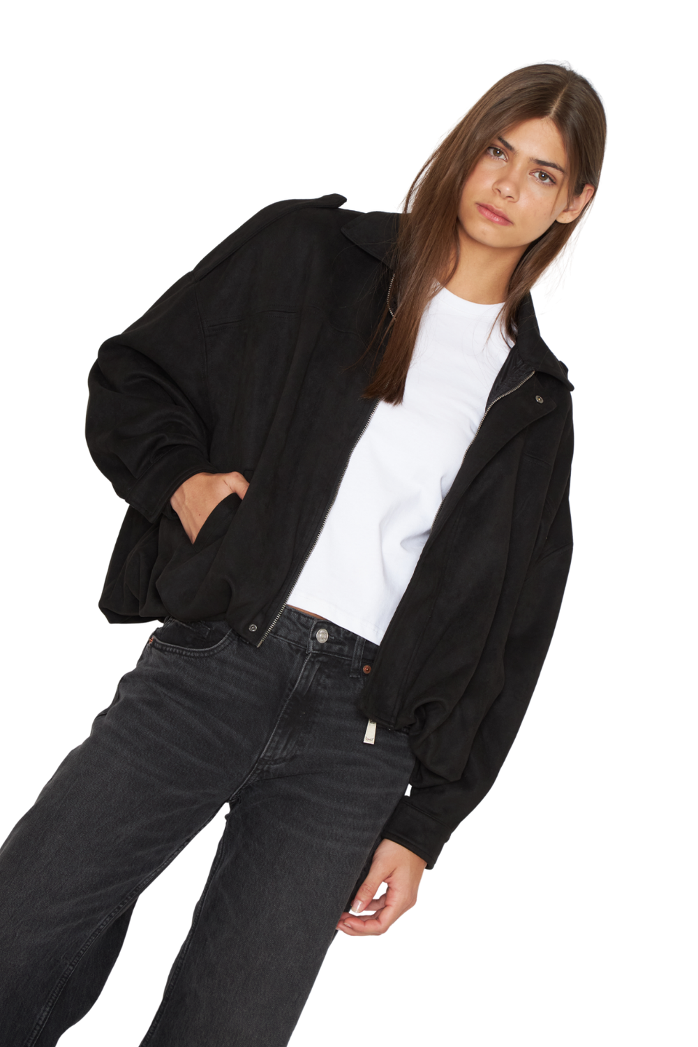 Chaqueta Lola negra Jacinta Tienda-3