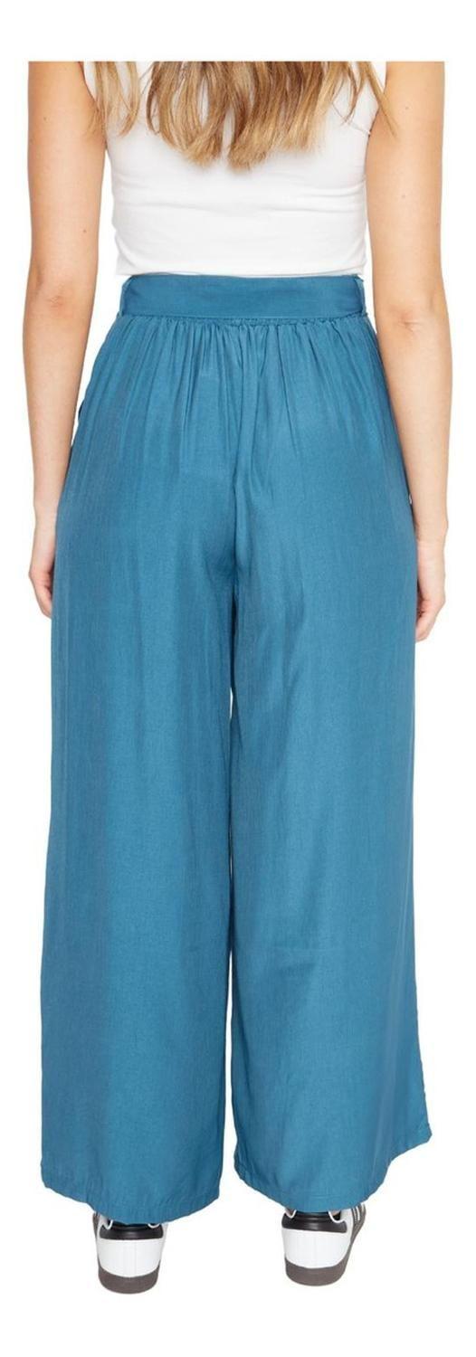 Pantalón Greta Largo Iii Petróleo Jacinta Tienda-4