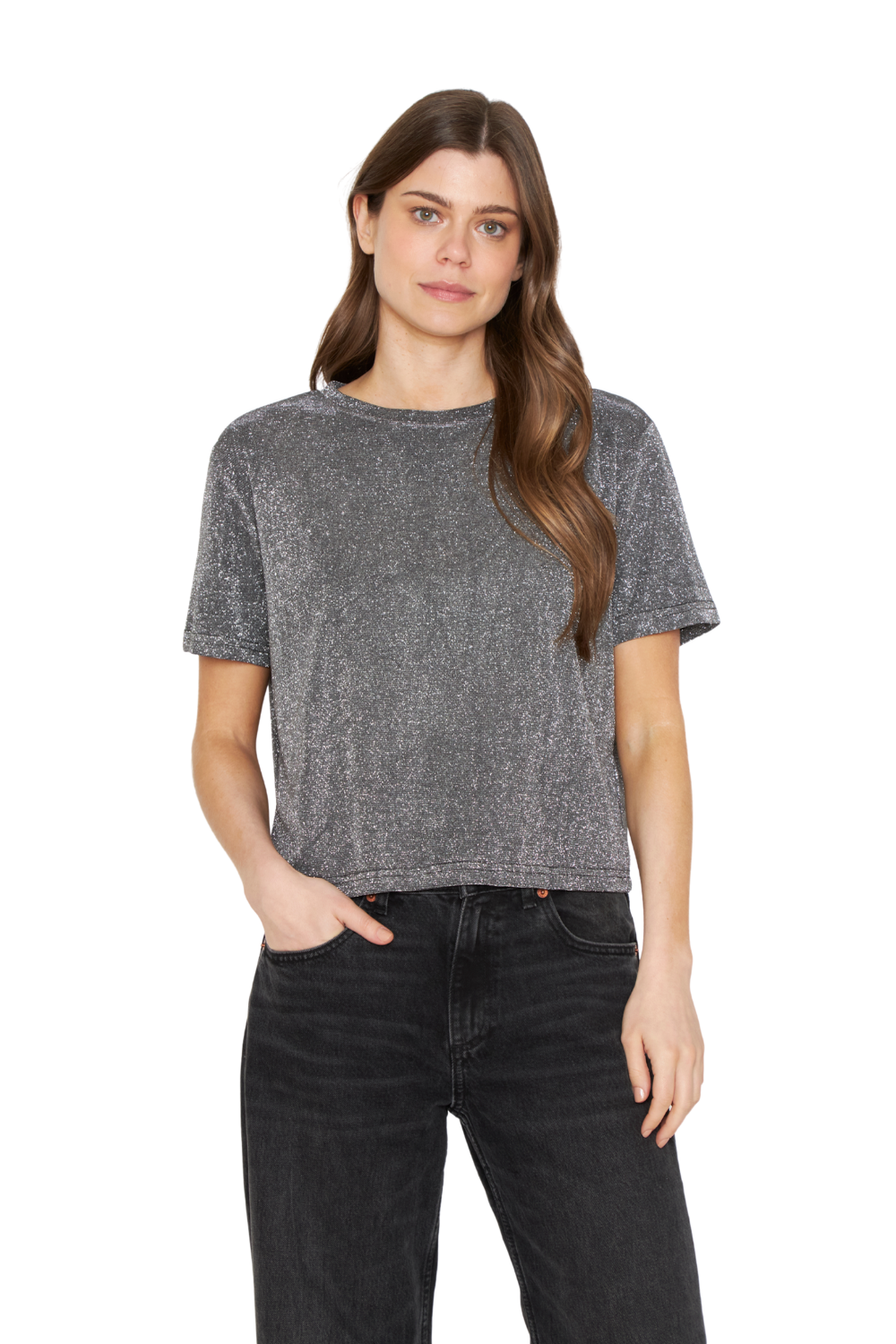 Polera Bow gris Jacinta Tienda-0