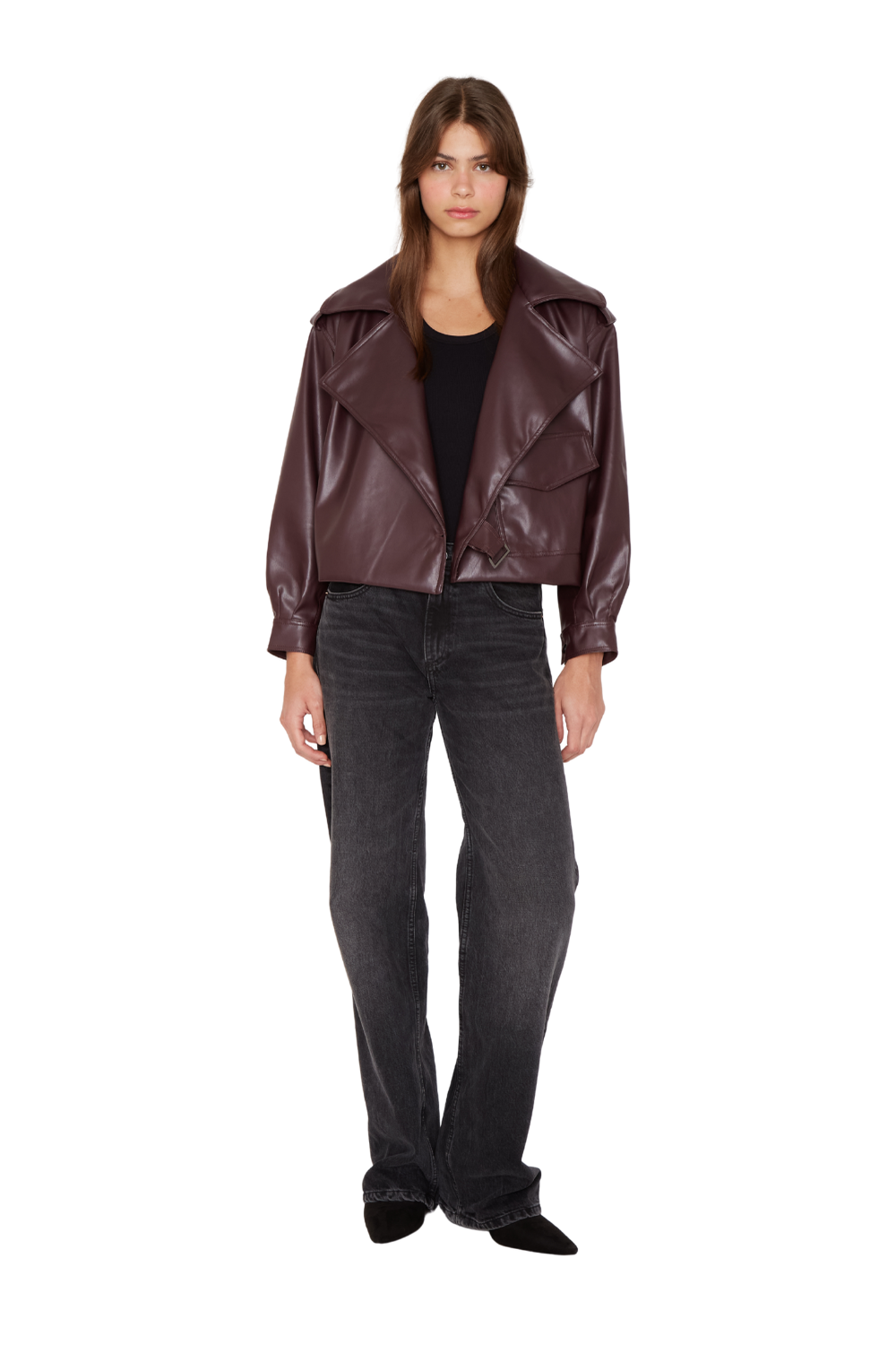 Chaqueta Jess burdeo Jacinta Tienda-3