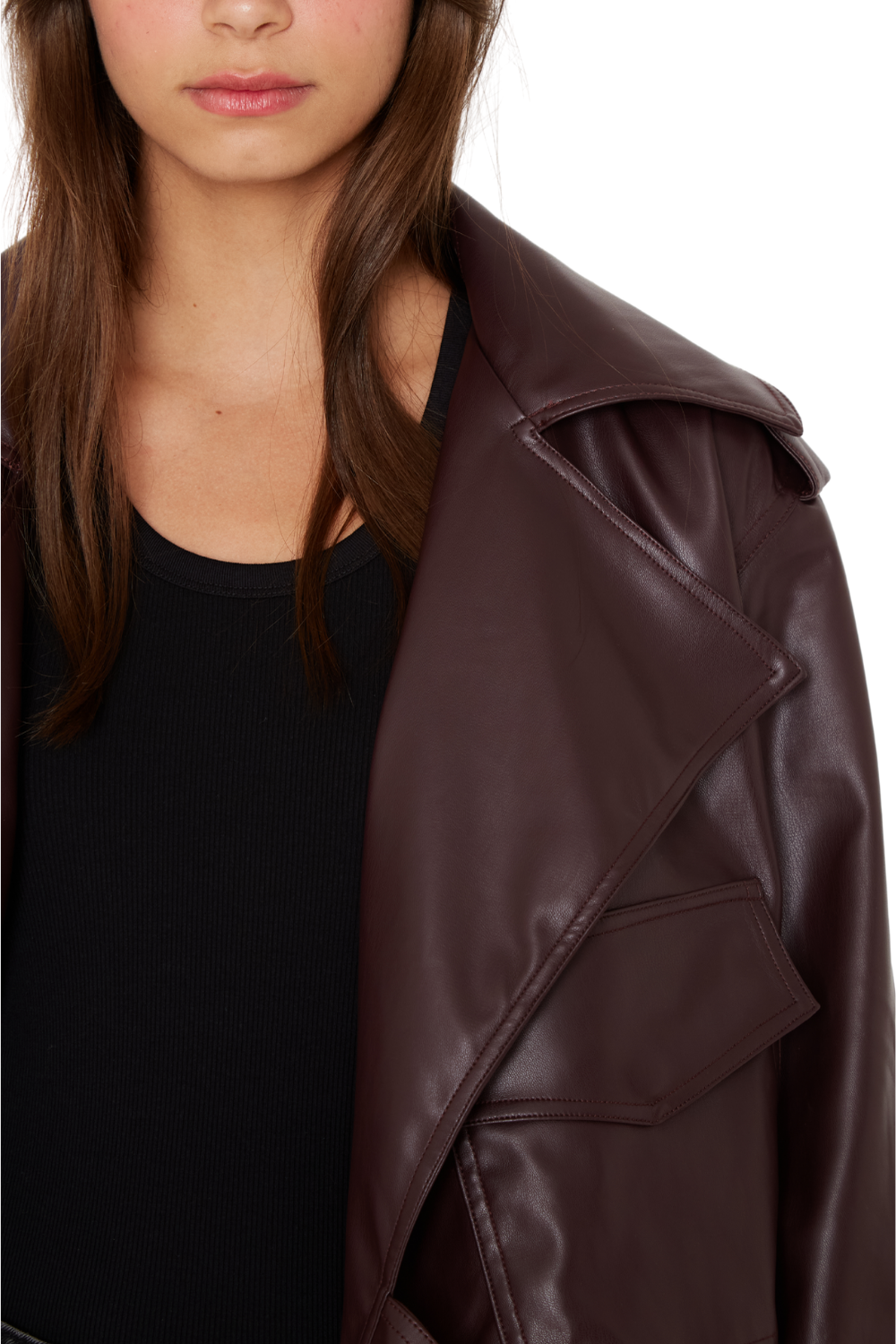 Chaqueta Jess burdeo Jacinta Tienda-6