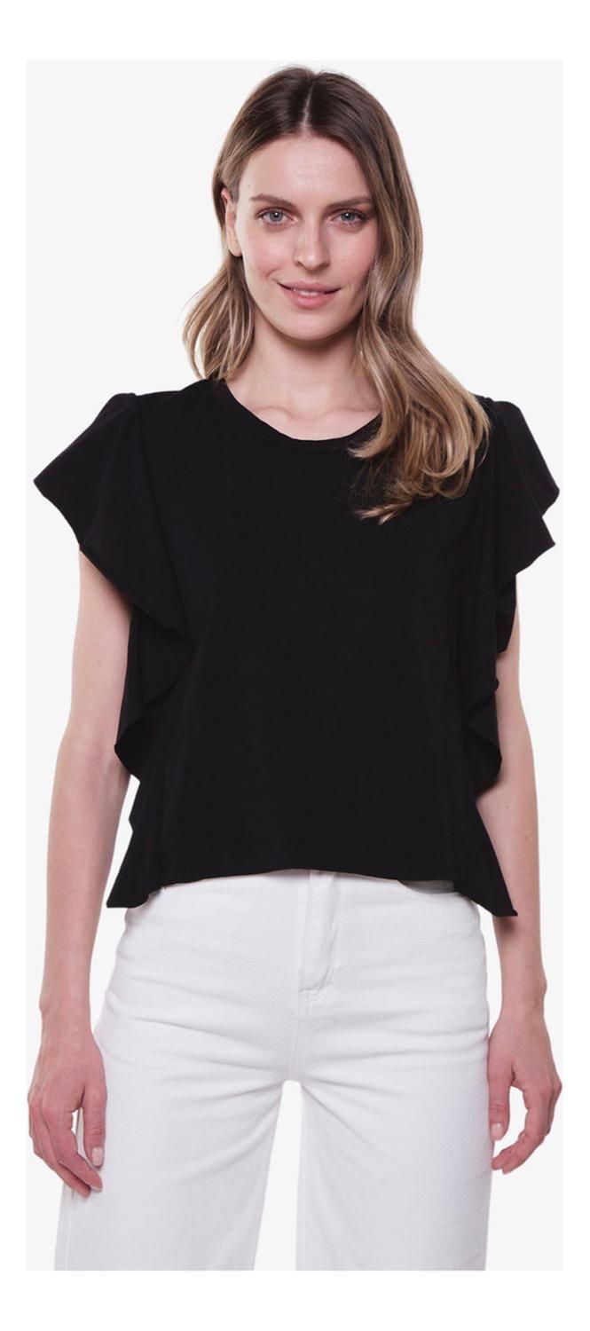 Polera Juanita Negra Jacinta Tienda-1