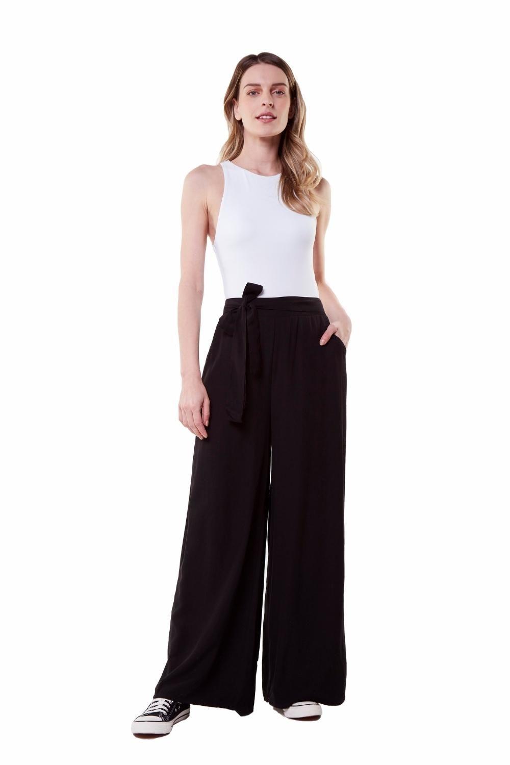 Pantalón Greta largo II negro-1