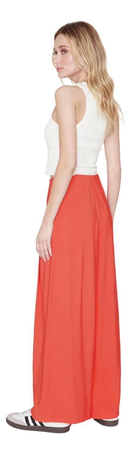 Pantalón Praga Largo Coral Jacinta Tienda-2