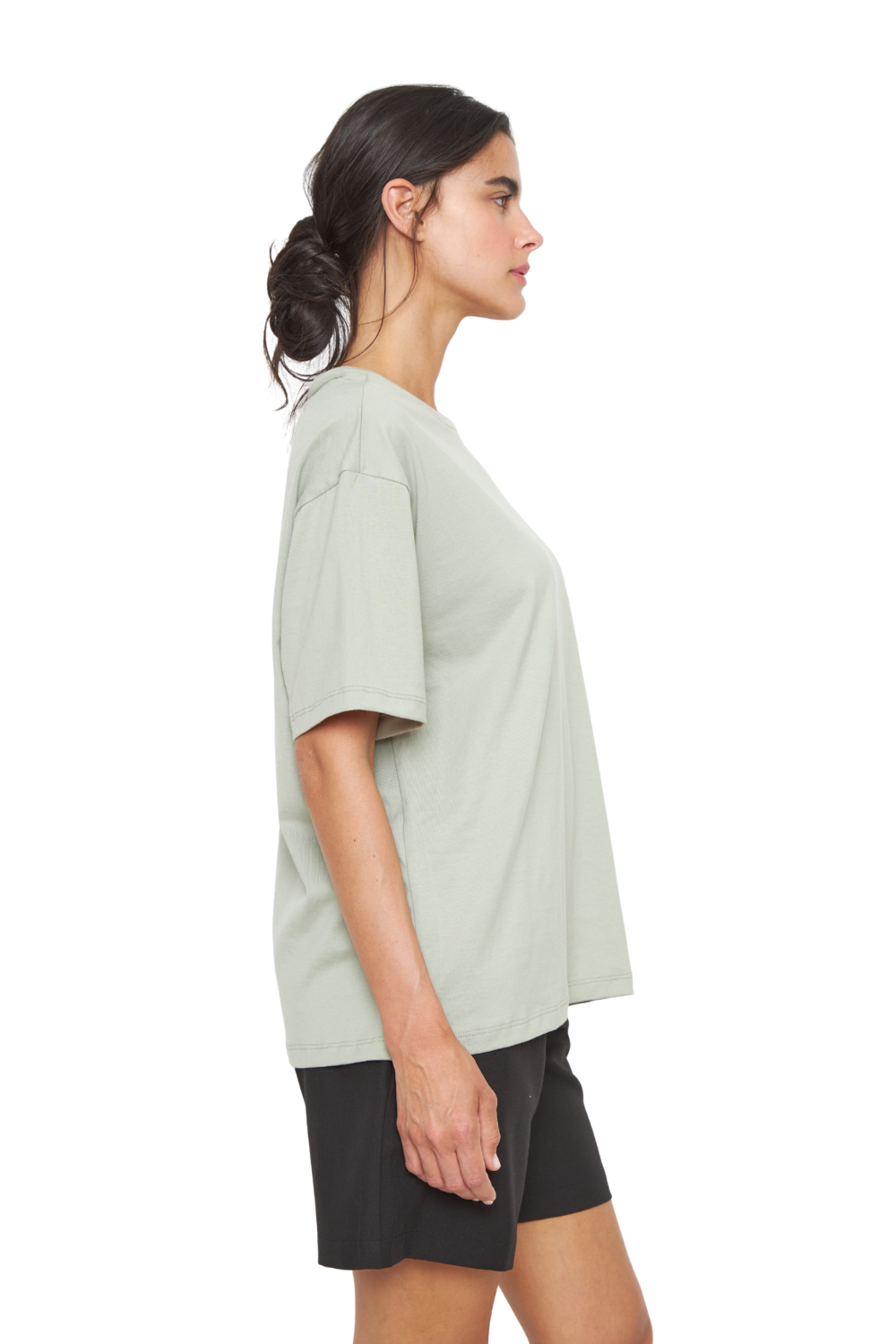 Polera Jacinta Pima Oversize verde Jacinta Tienda-2
