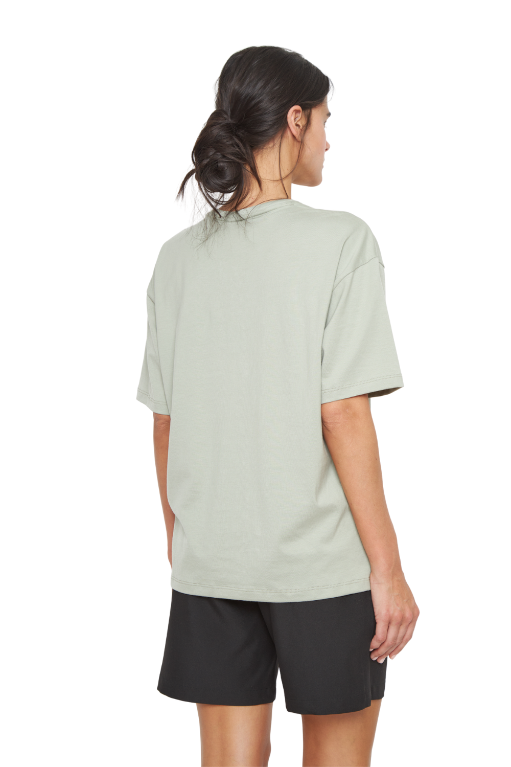 Polera Jacinta Pima Oversize verde Jacinta Tienda-3