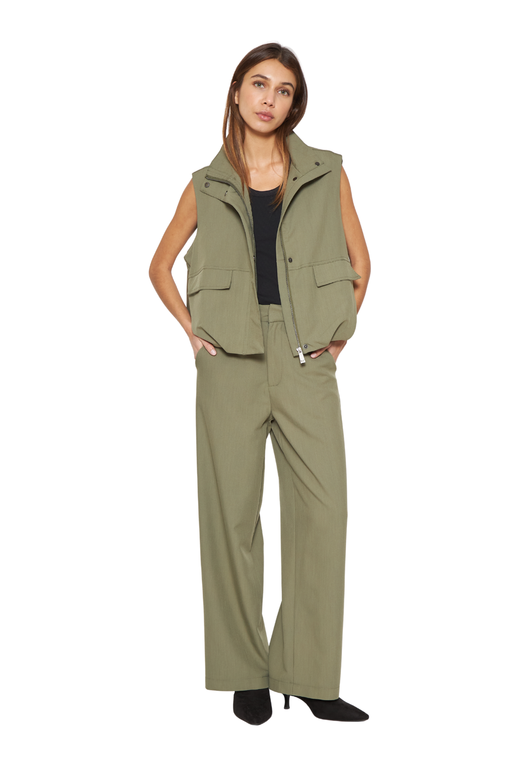 Chaqueta Martina verde Jacinta Tienda-2