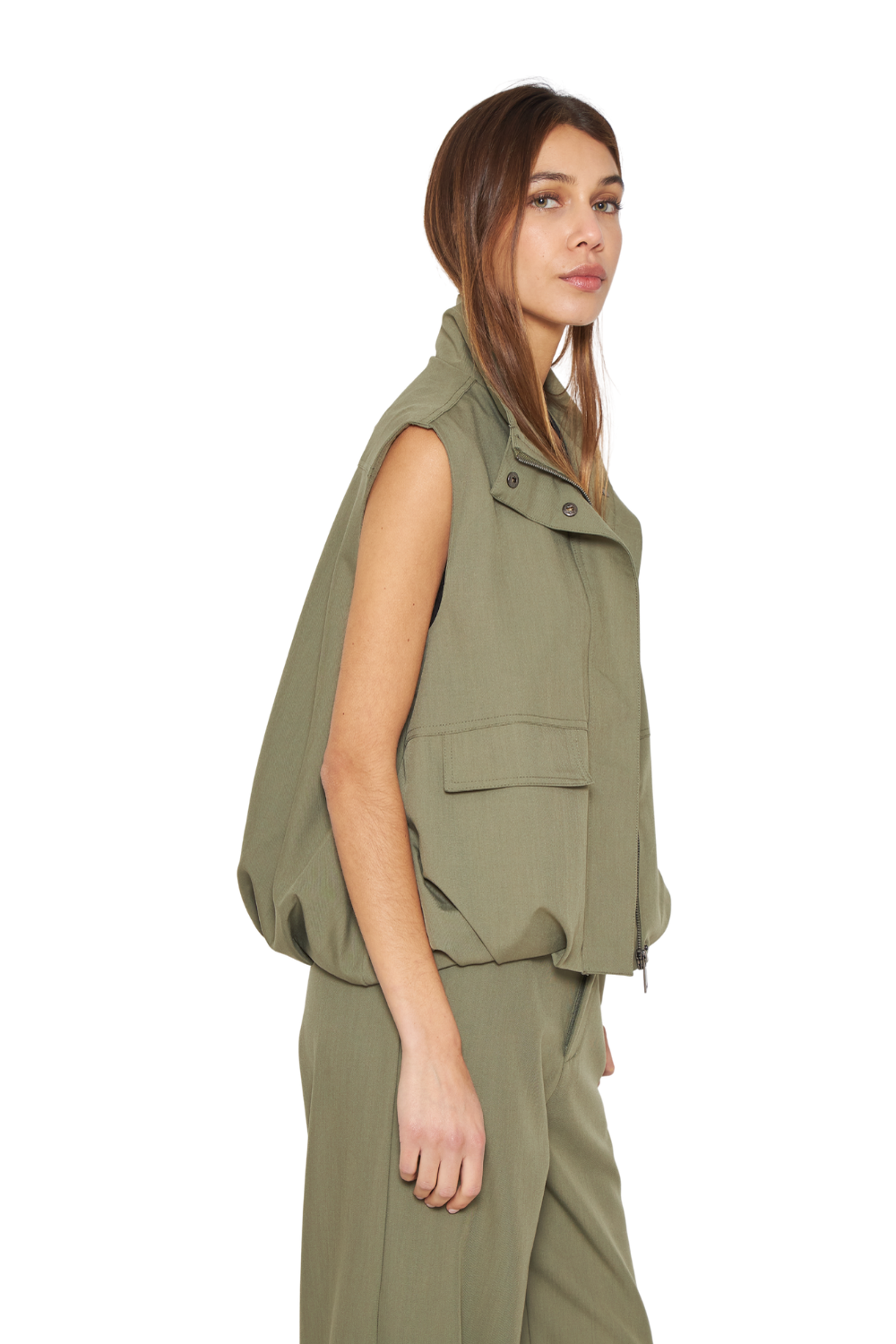 Chaqueta Martina verde Jacinta Tienda-3