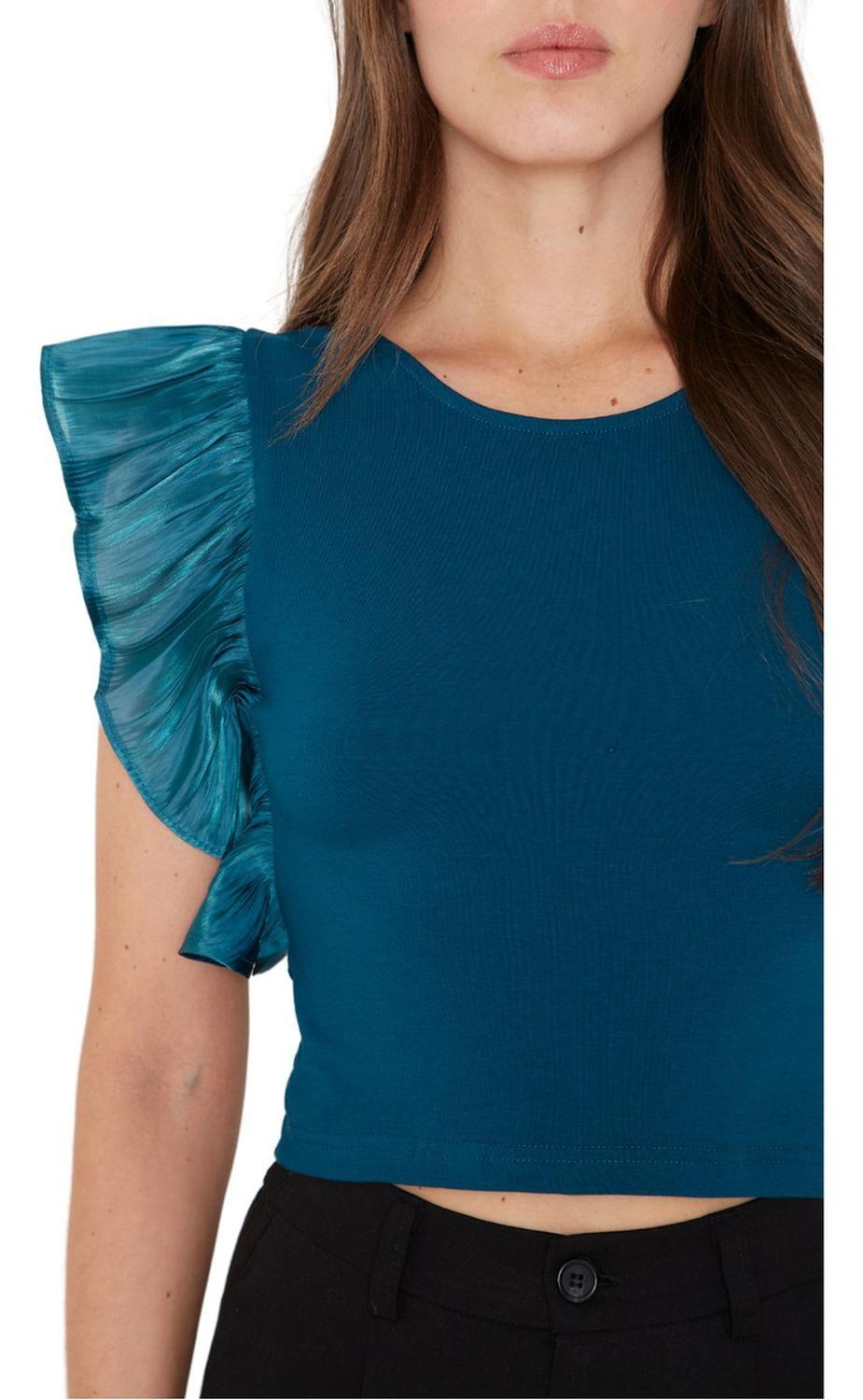Polera Olimpia Verano Bright Ii Petróleo Jacinta Tienda-5
