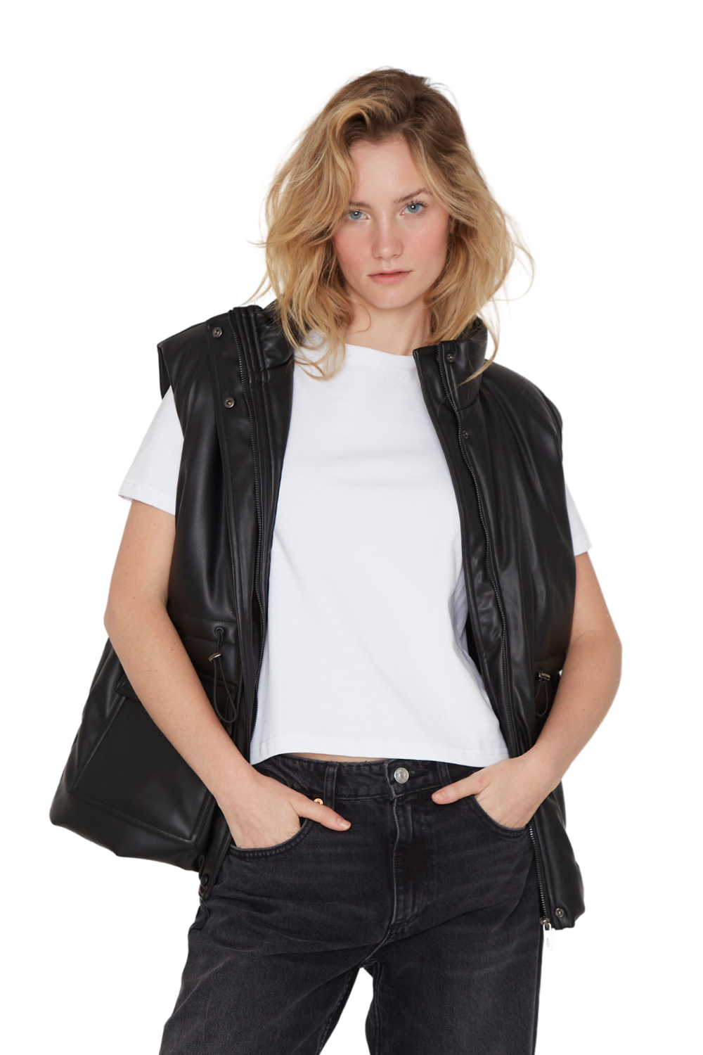 Chaqueta Kylie negra Jacinta Tienda-3