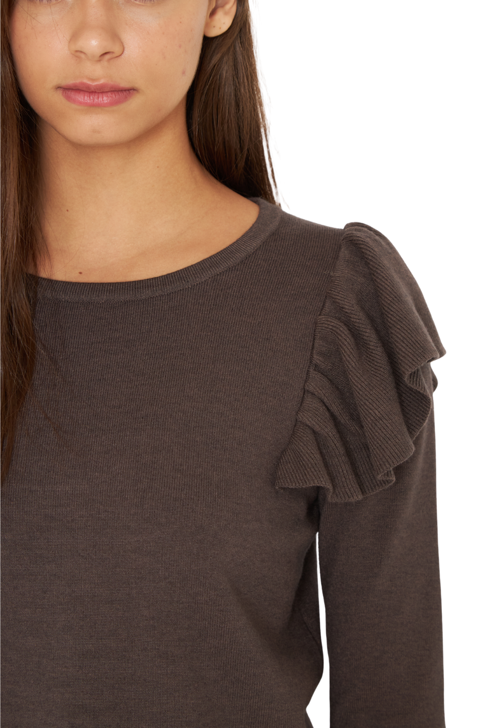 Chaleco Olimpia chocolate Jacinta Tienda-5