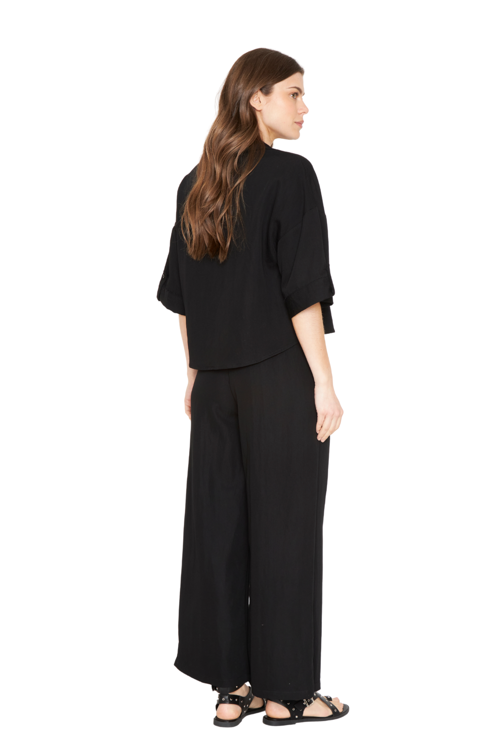 Blusa Elena negra Jacinta Tienda-3