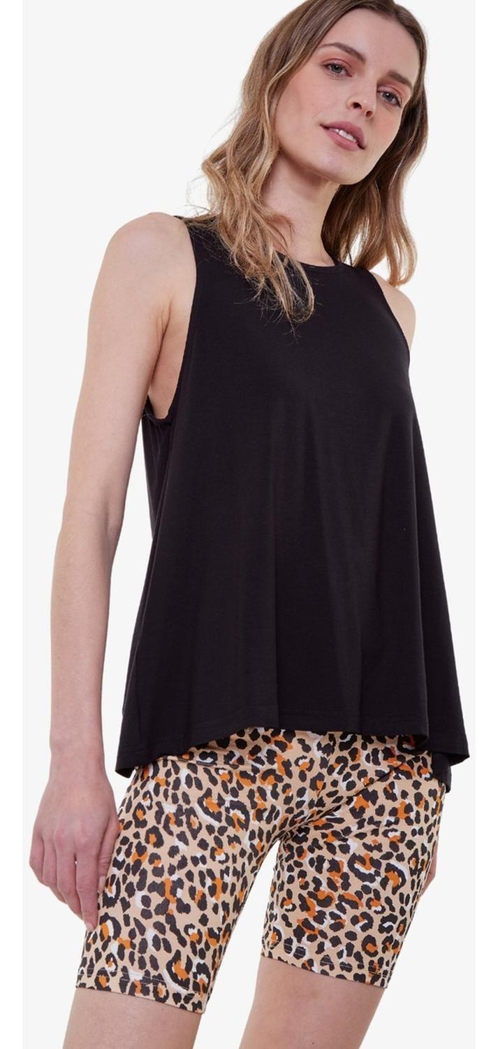 Bikers Taylor Animal Print Algodón Leopard Jacinta Tienda-3