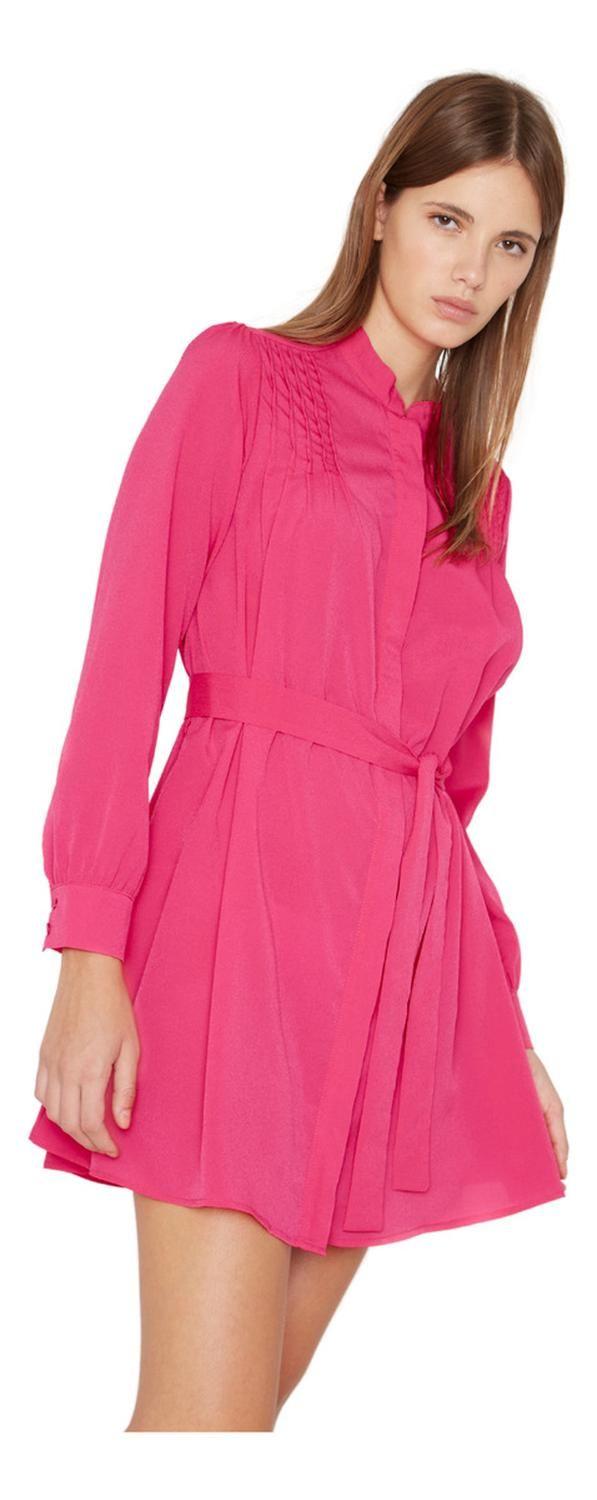 Vestido Julie Fucsia Jacinta Tienda-0