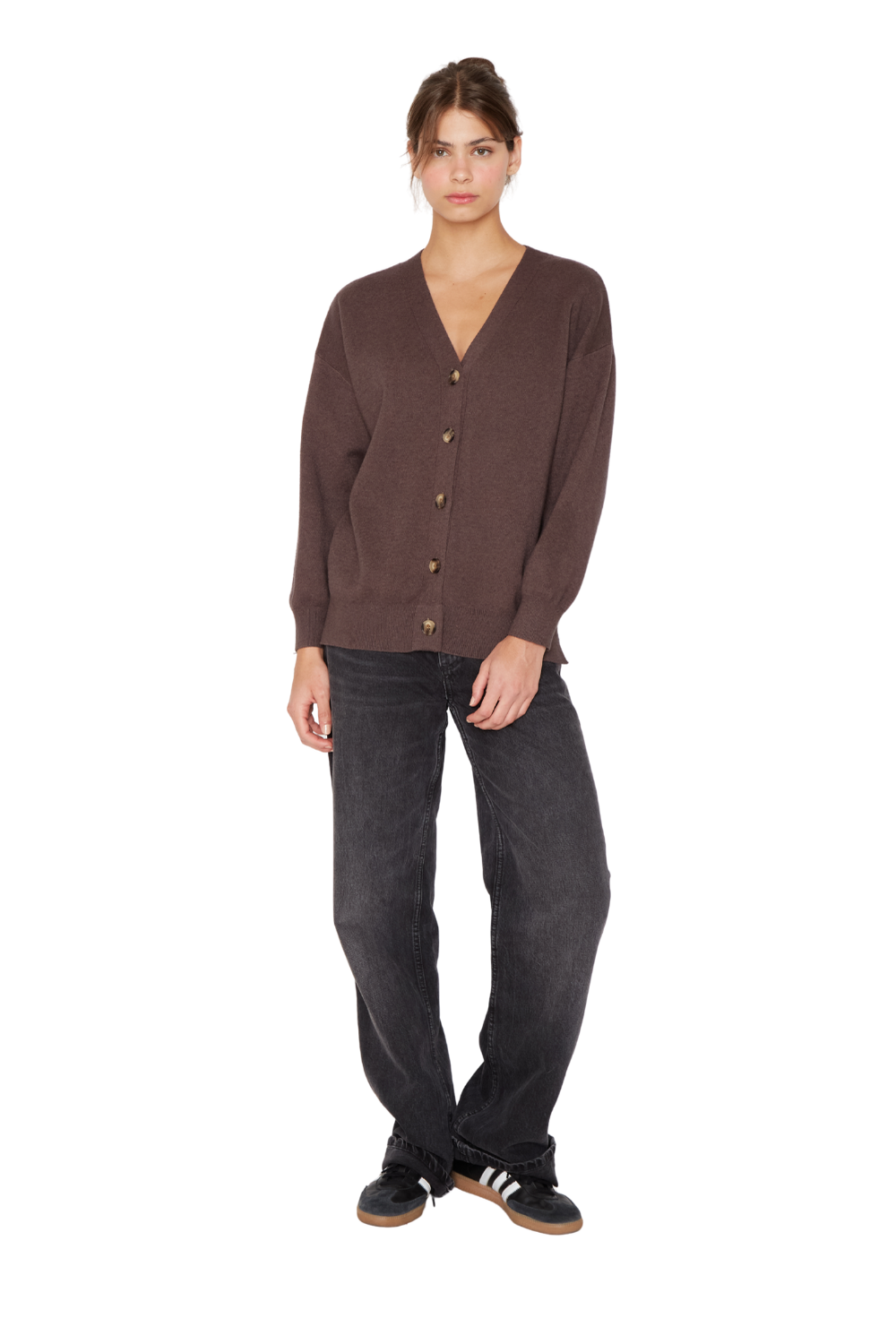 Chaleco Filipa chocolate Jacinta Tienda-4