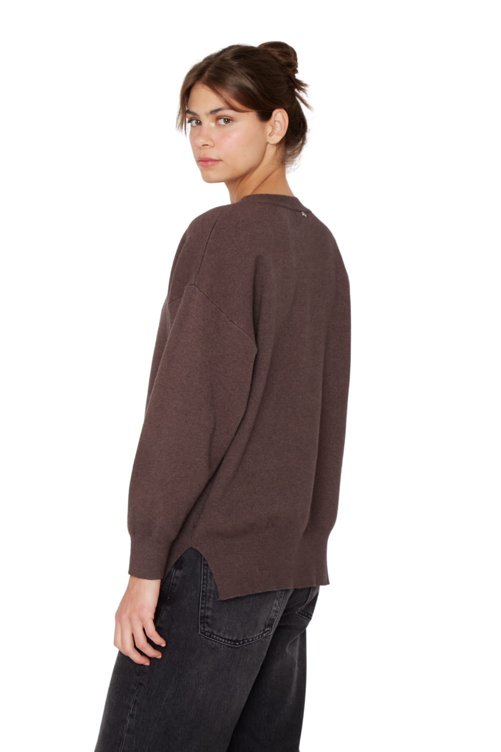 Chaleco Filipa chocolate Jacinta Tienda-5