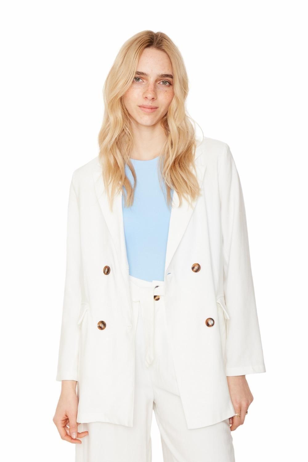Blazer Laura blanco-0